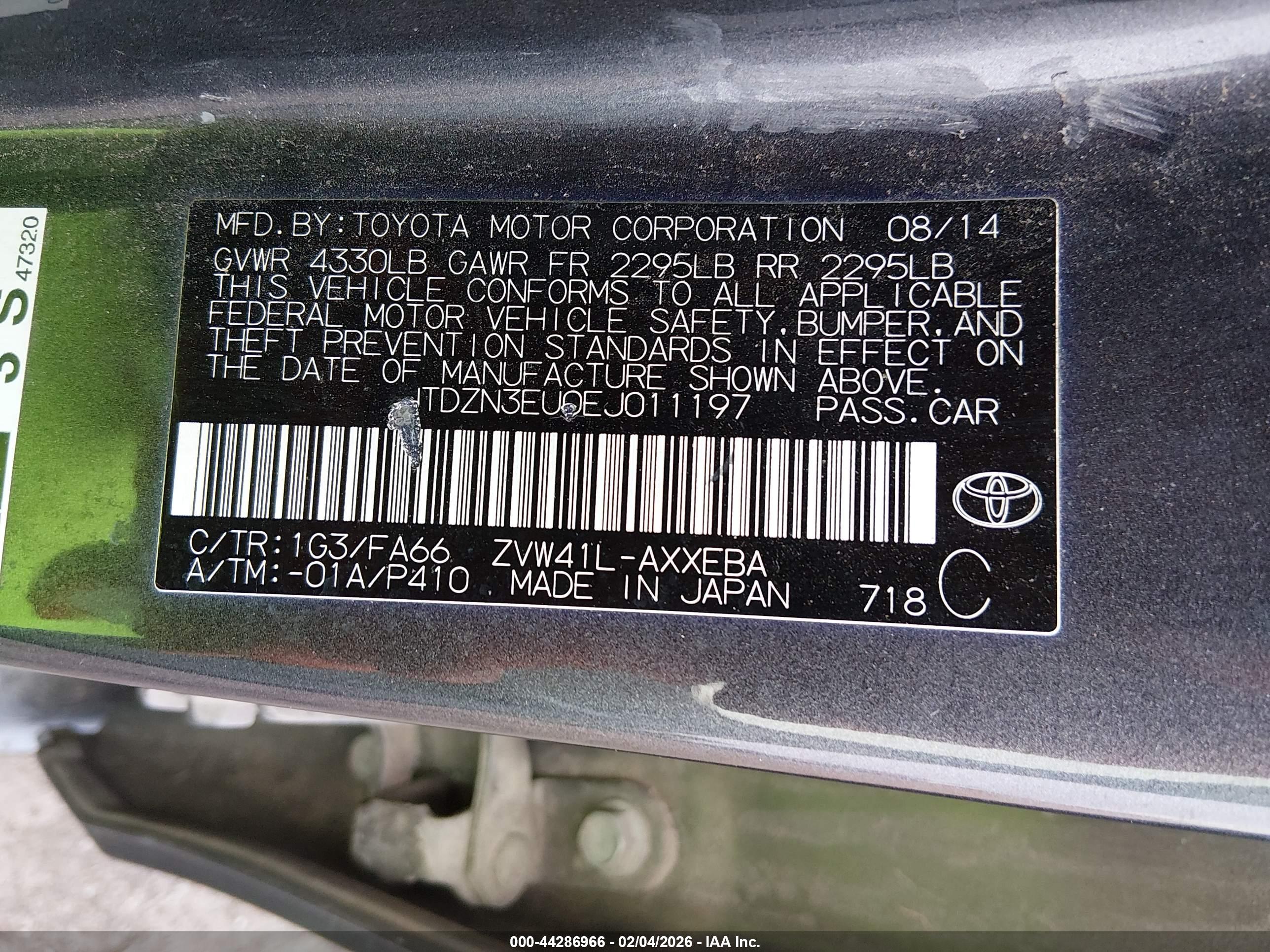 TOYOTA PRIUS image 9