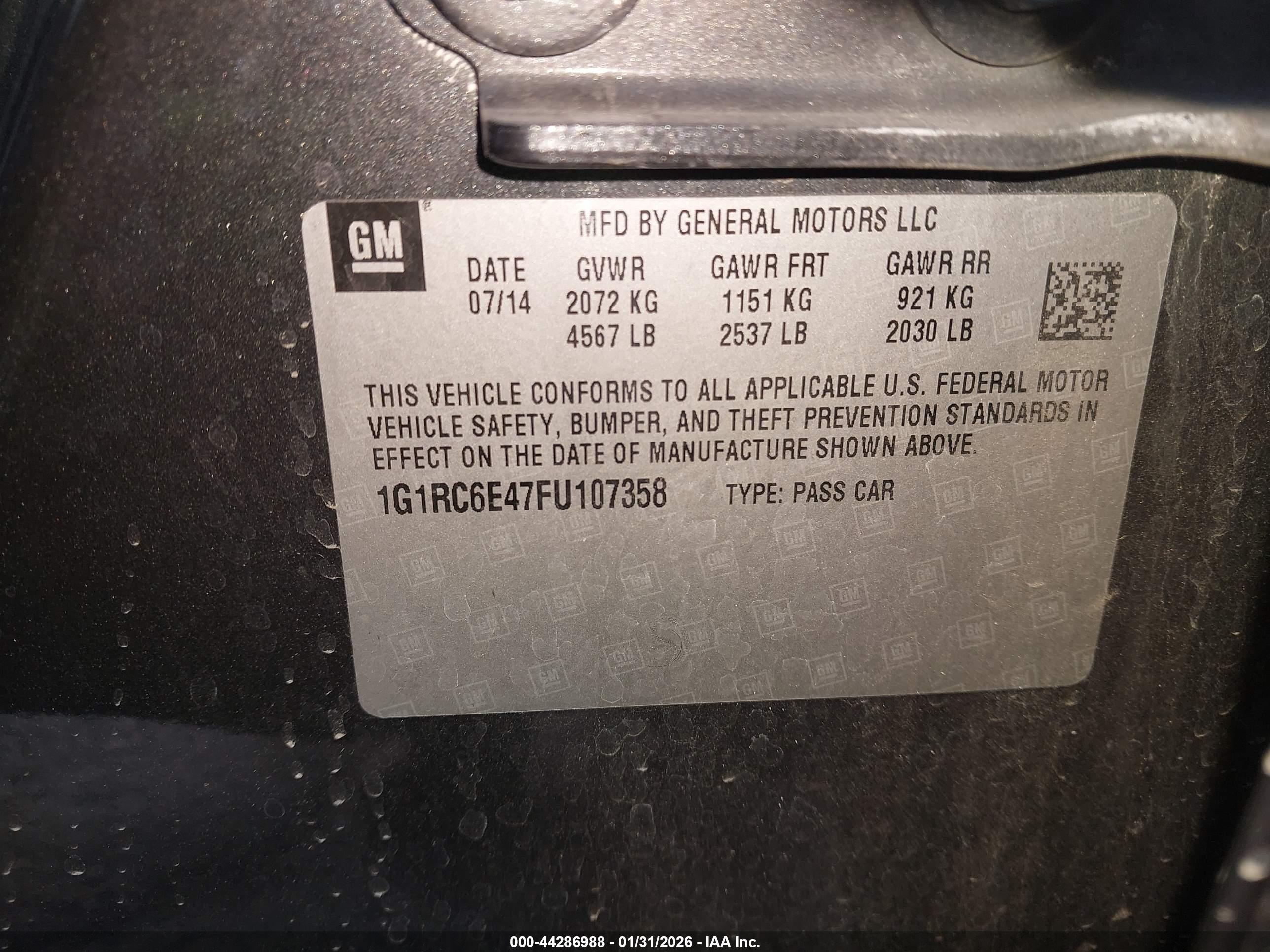 CHEVROLET VOLT image 9