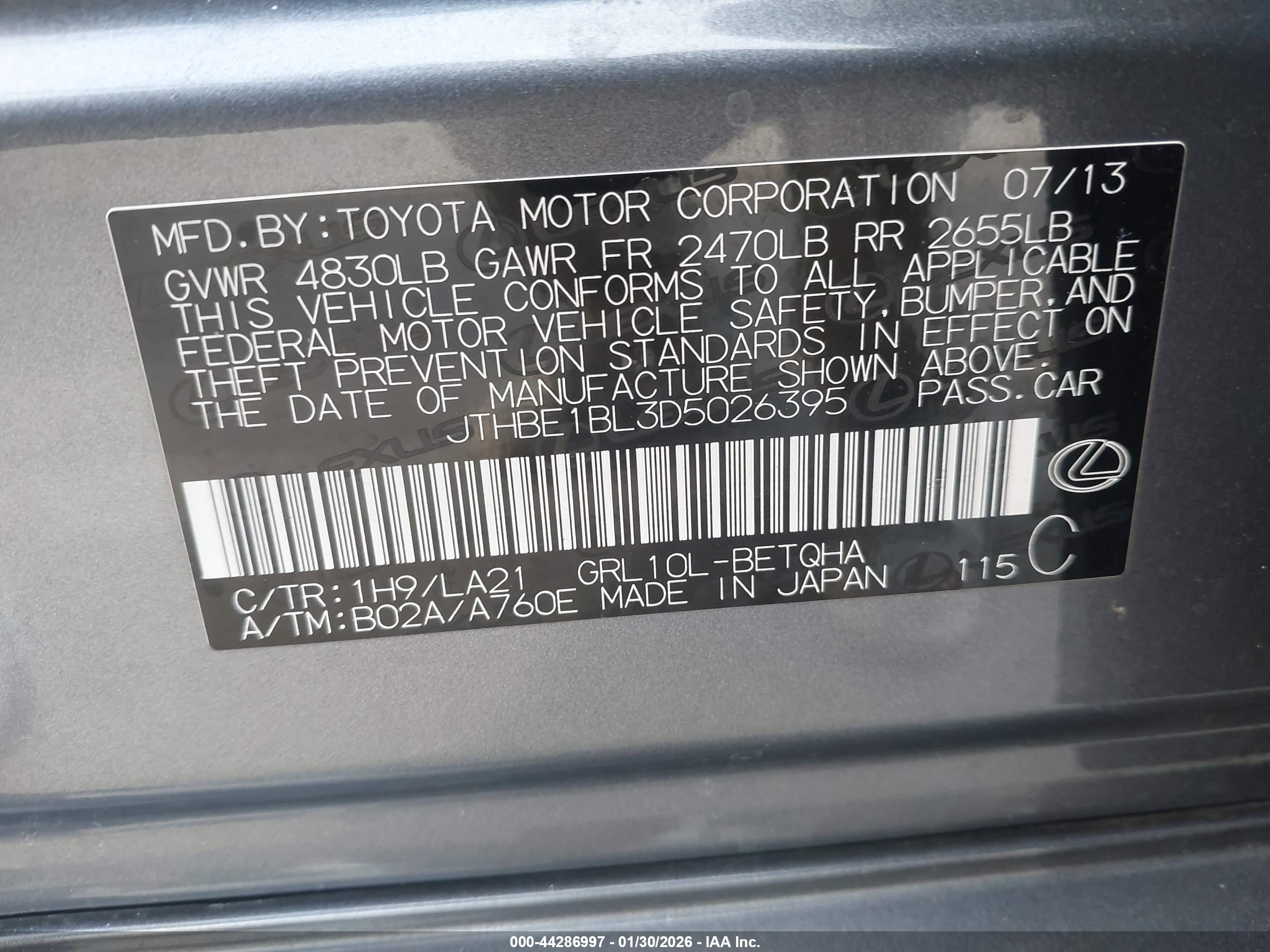 LEXUS GS image 9