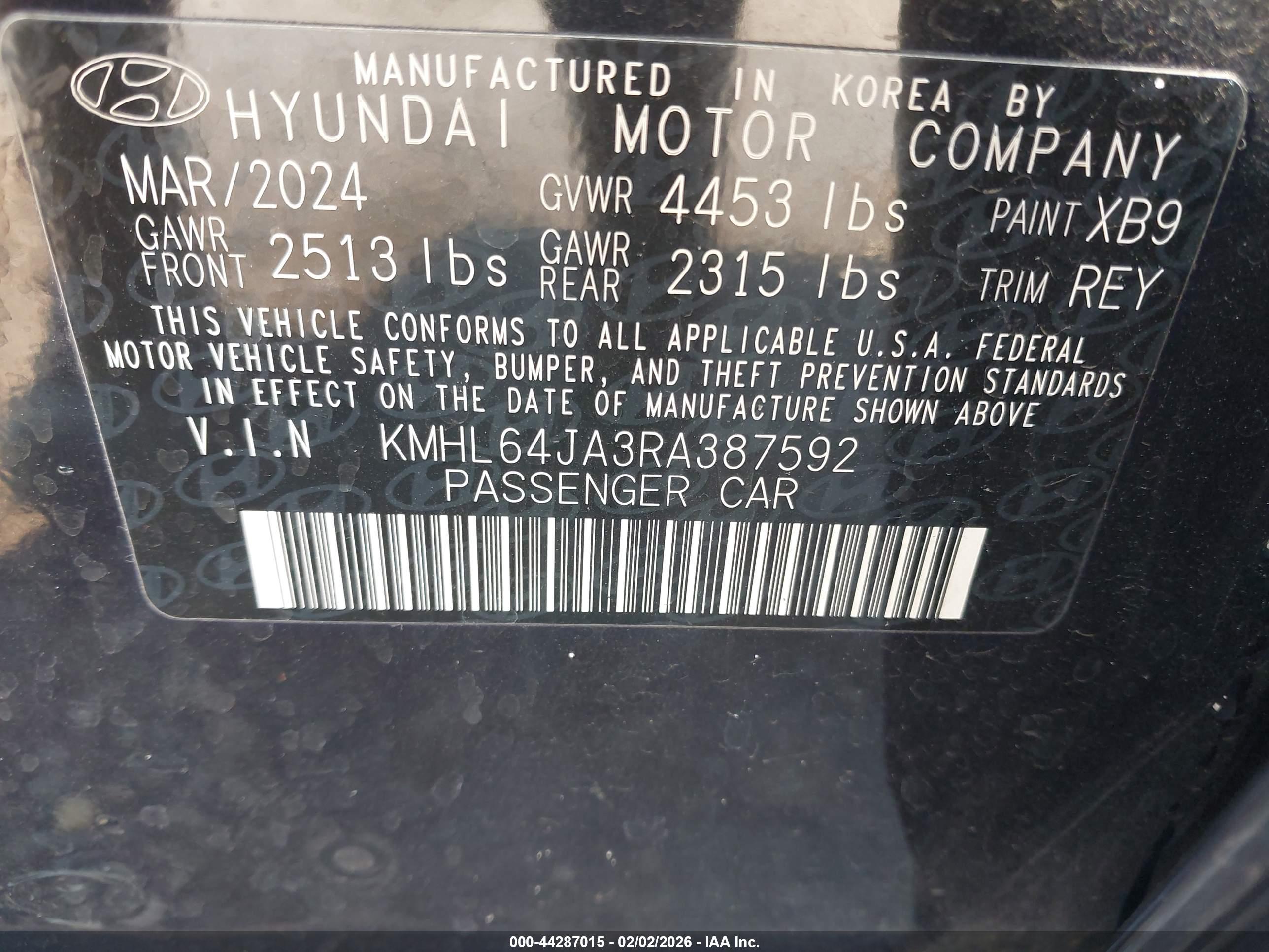 HYUNDAI SONATA image 9