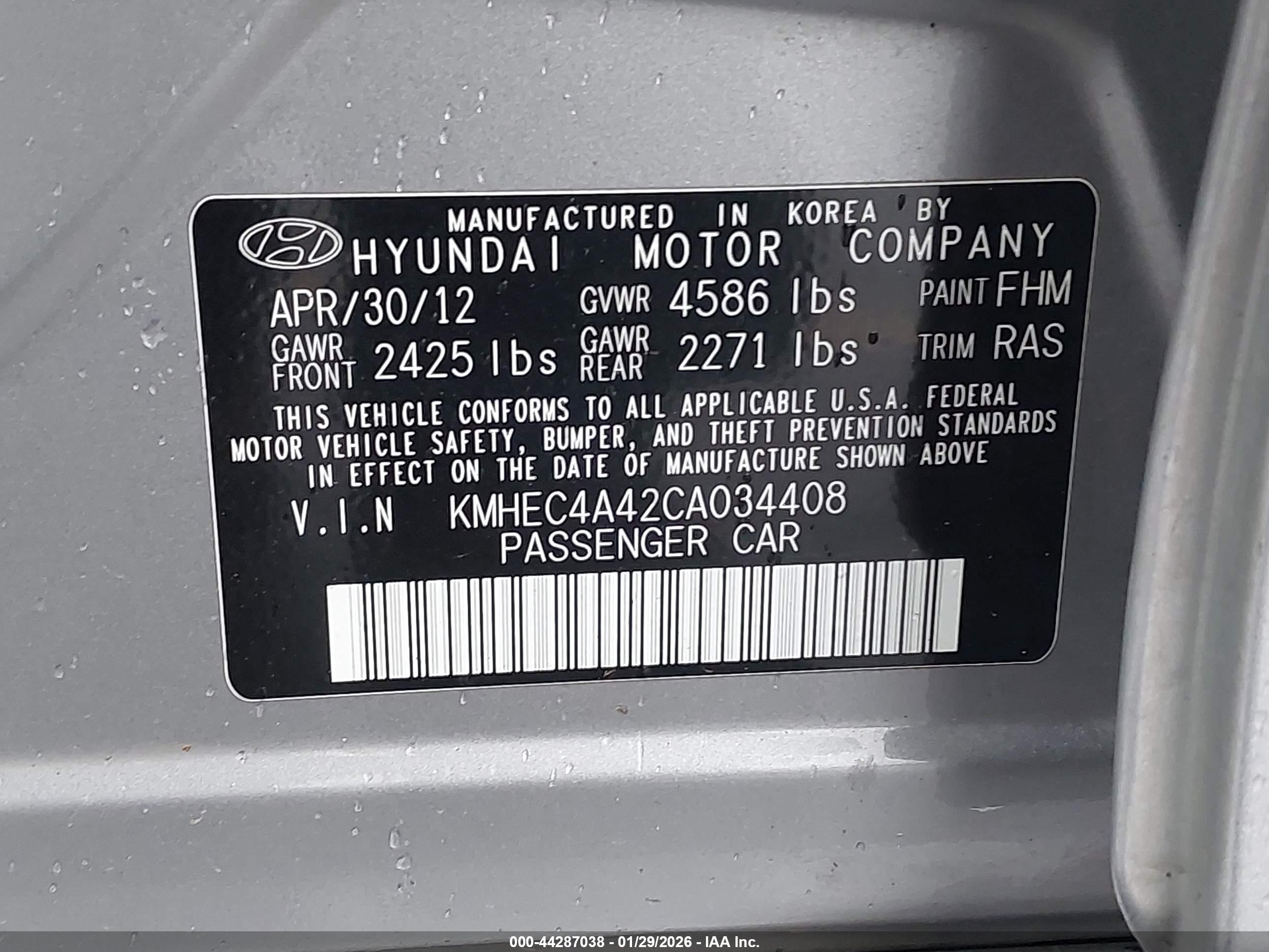 HYUNDAI SONATA image 9