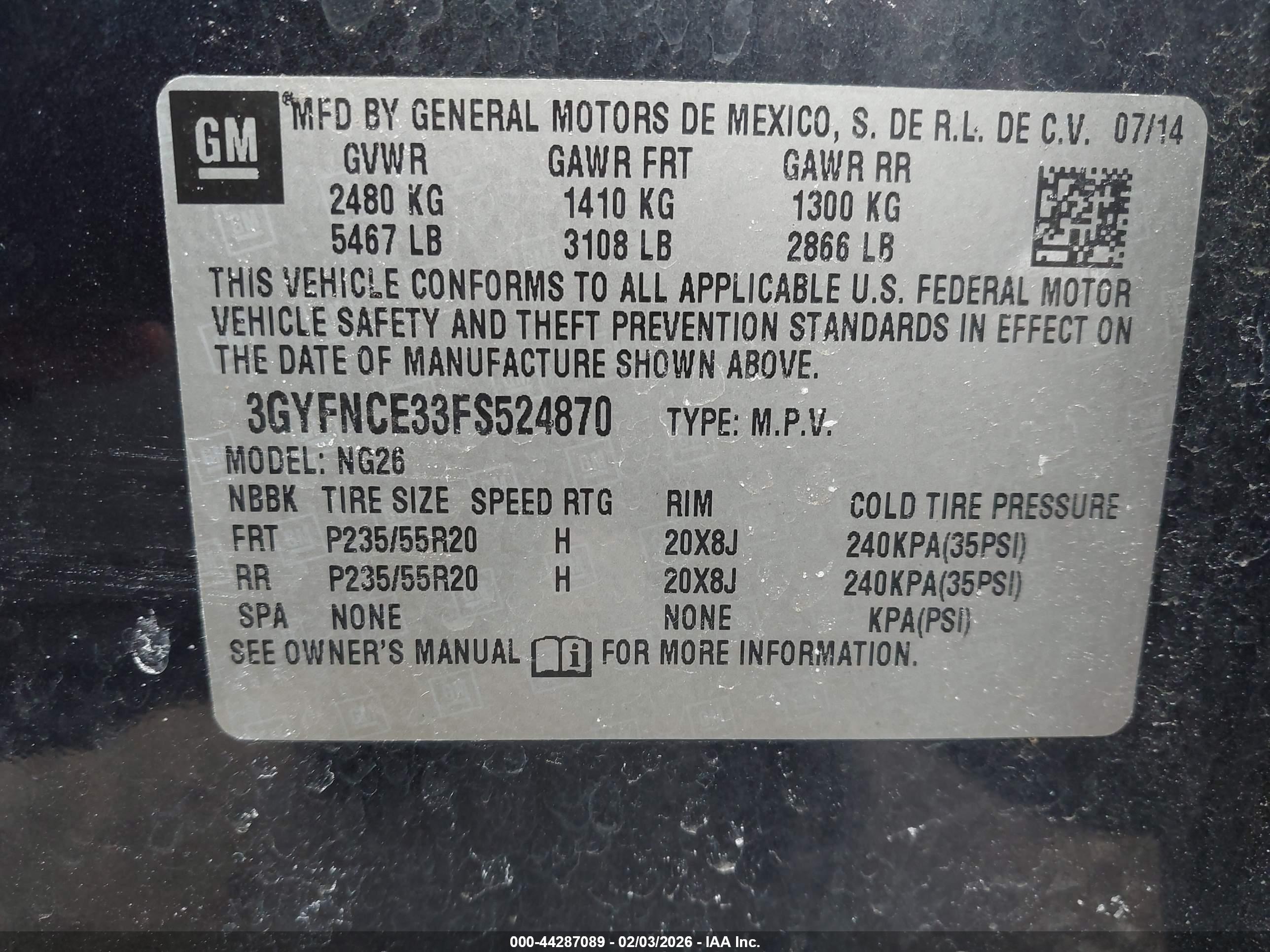 CADILLAC SRX image 9
