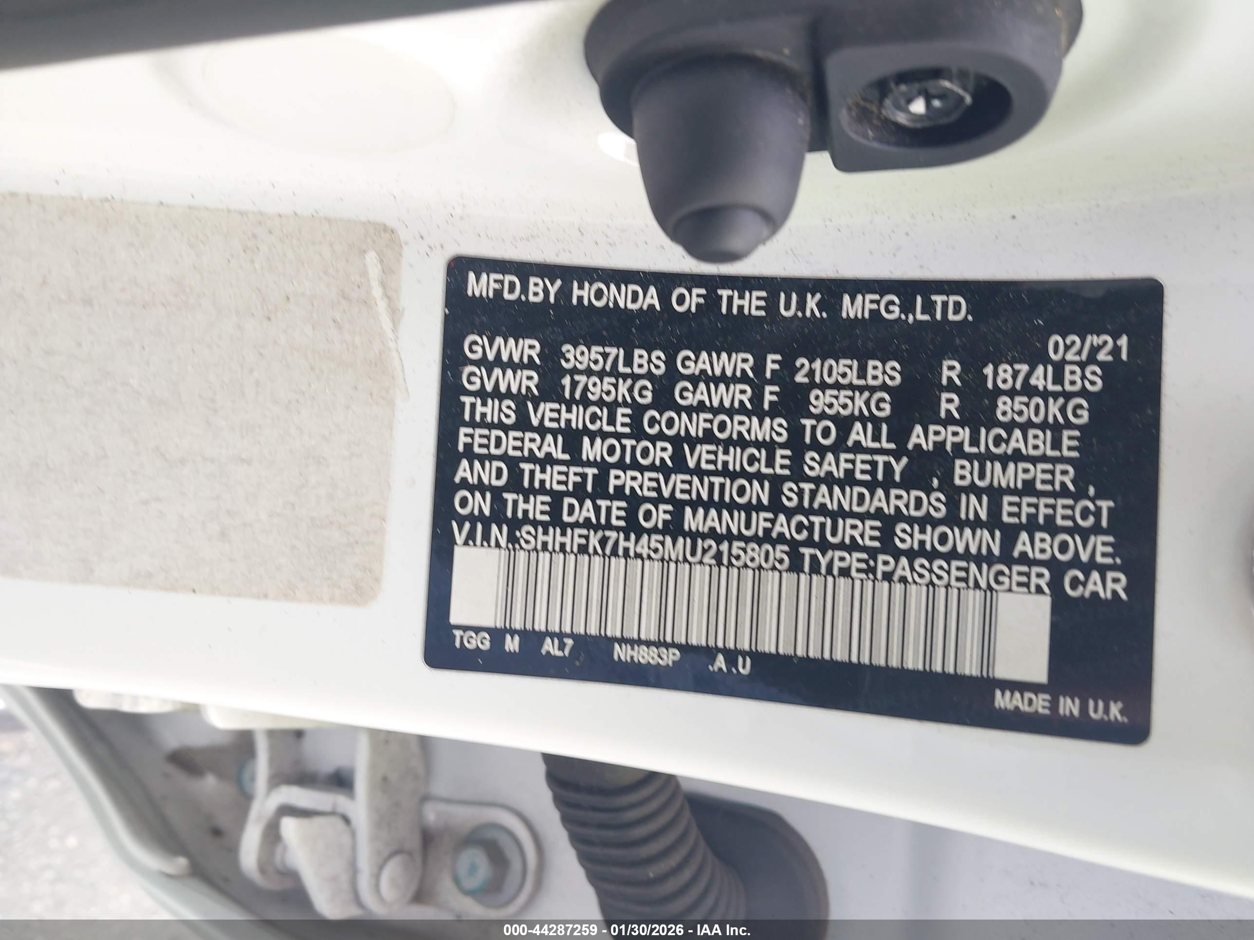 HONDA CIVIC image 9