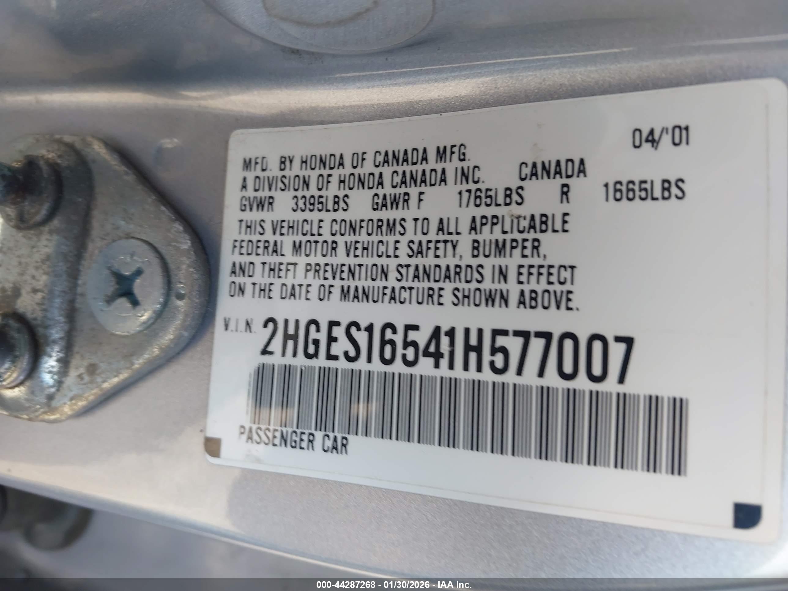 HONDA CIVIC image 9