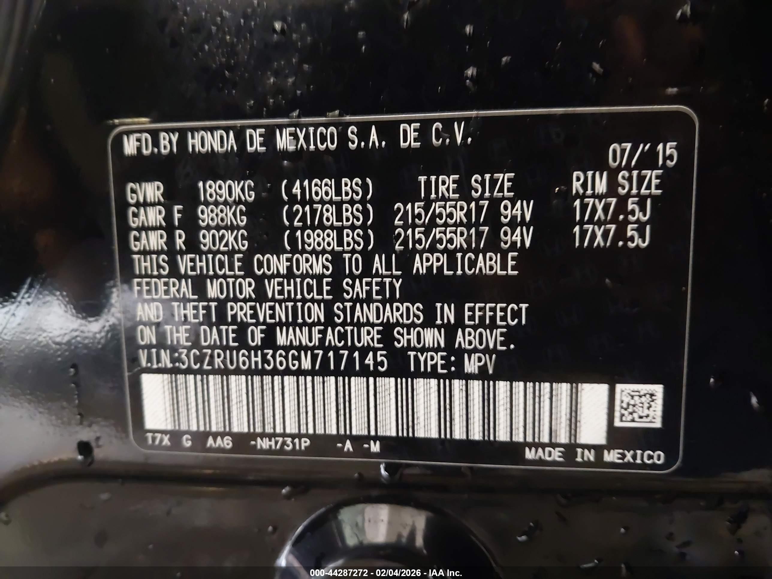 HONDA HR-V image 9