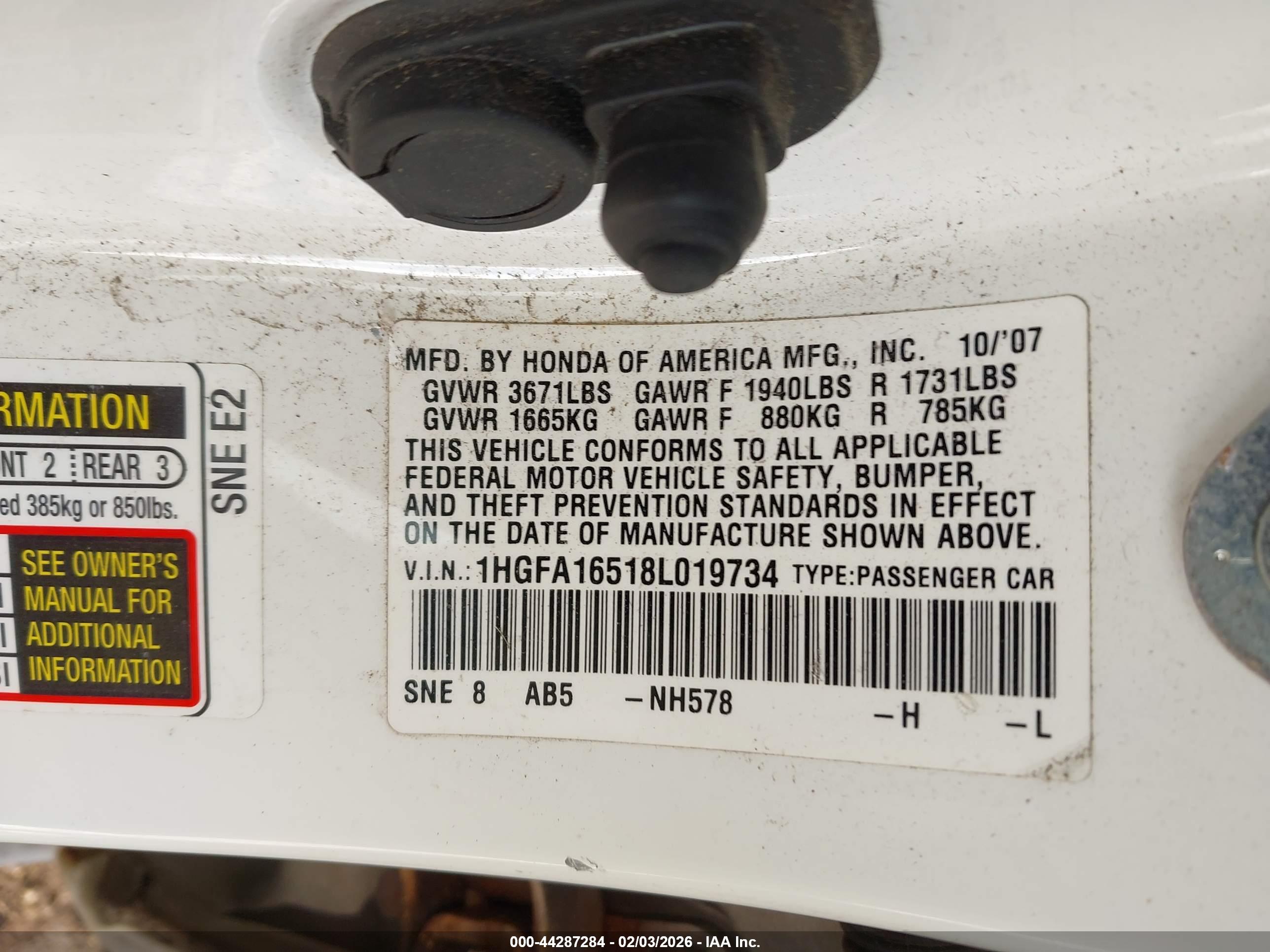 HONDA CIVIC image 9