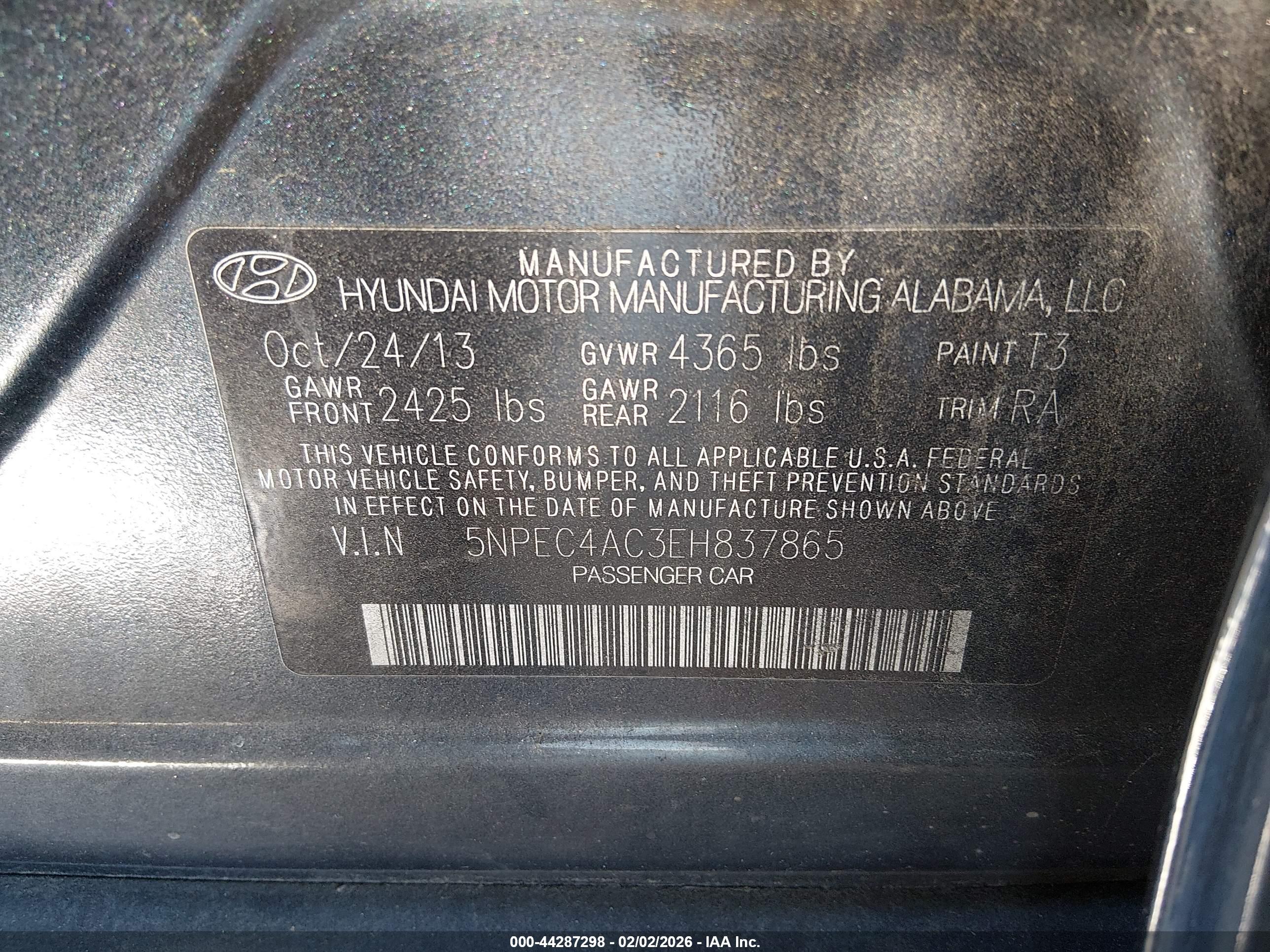 HYUNDAI SONATA image 9
