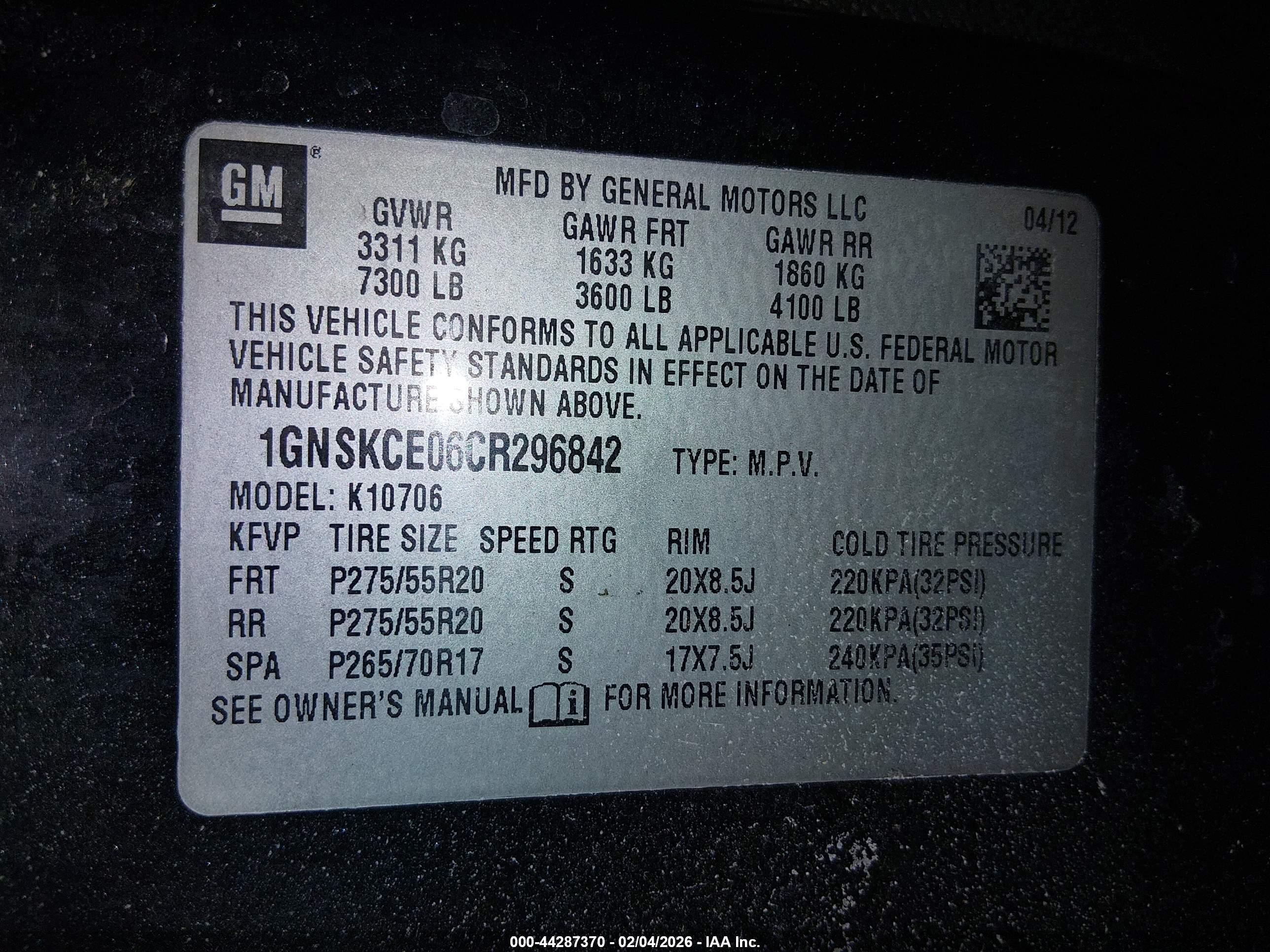 CHEVROLET TAHOE image 9