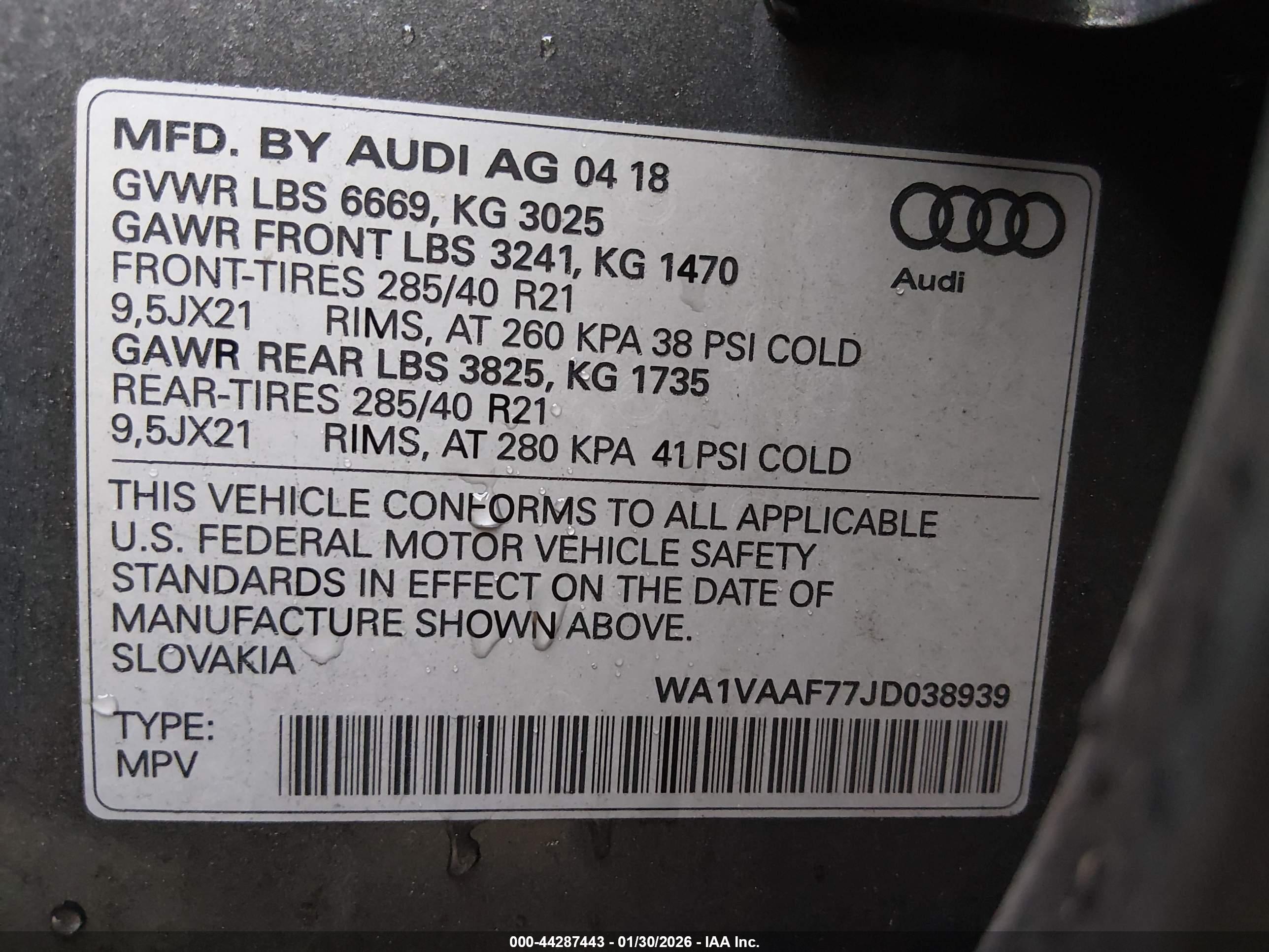 AUDI Q7 image 9
