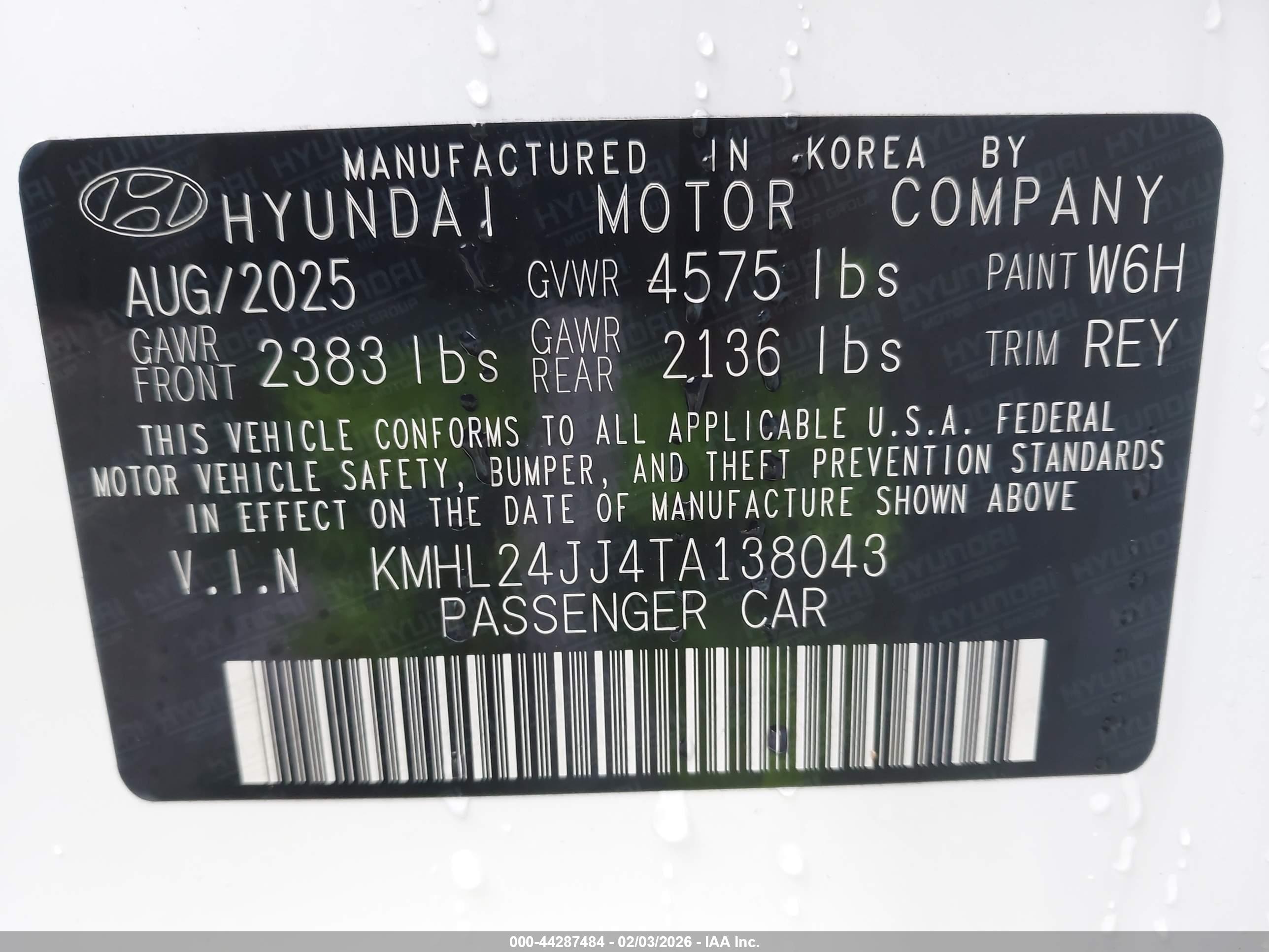 HYUNDAI SONATA image 9