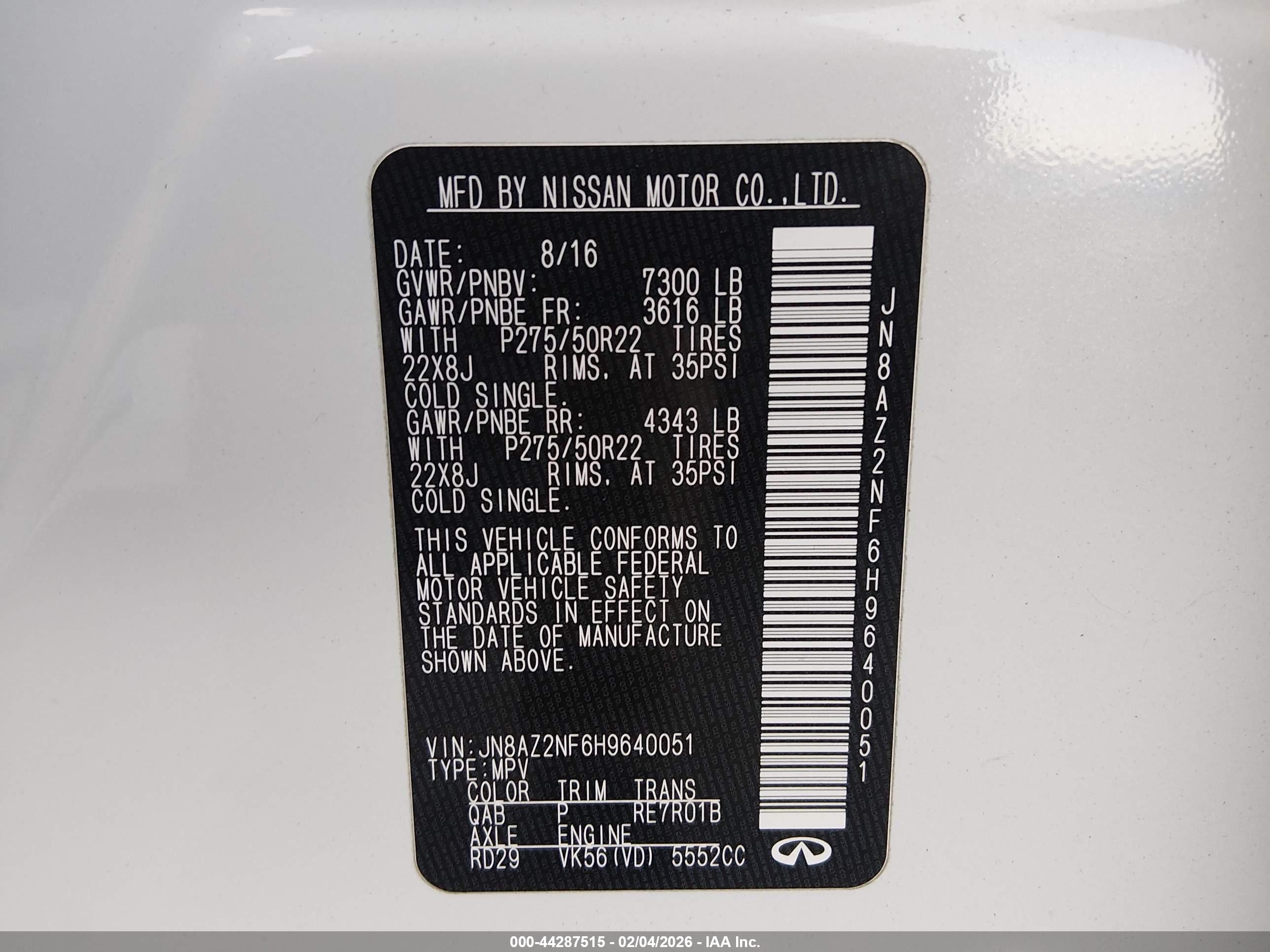 INFINITI QX80 image 9