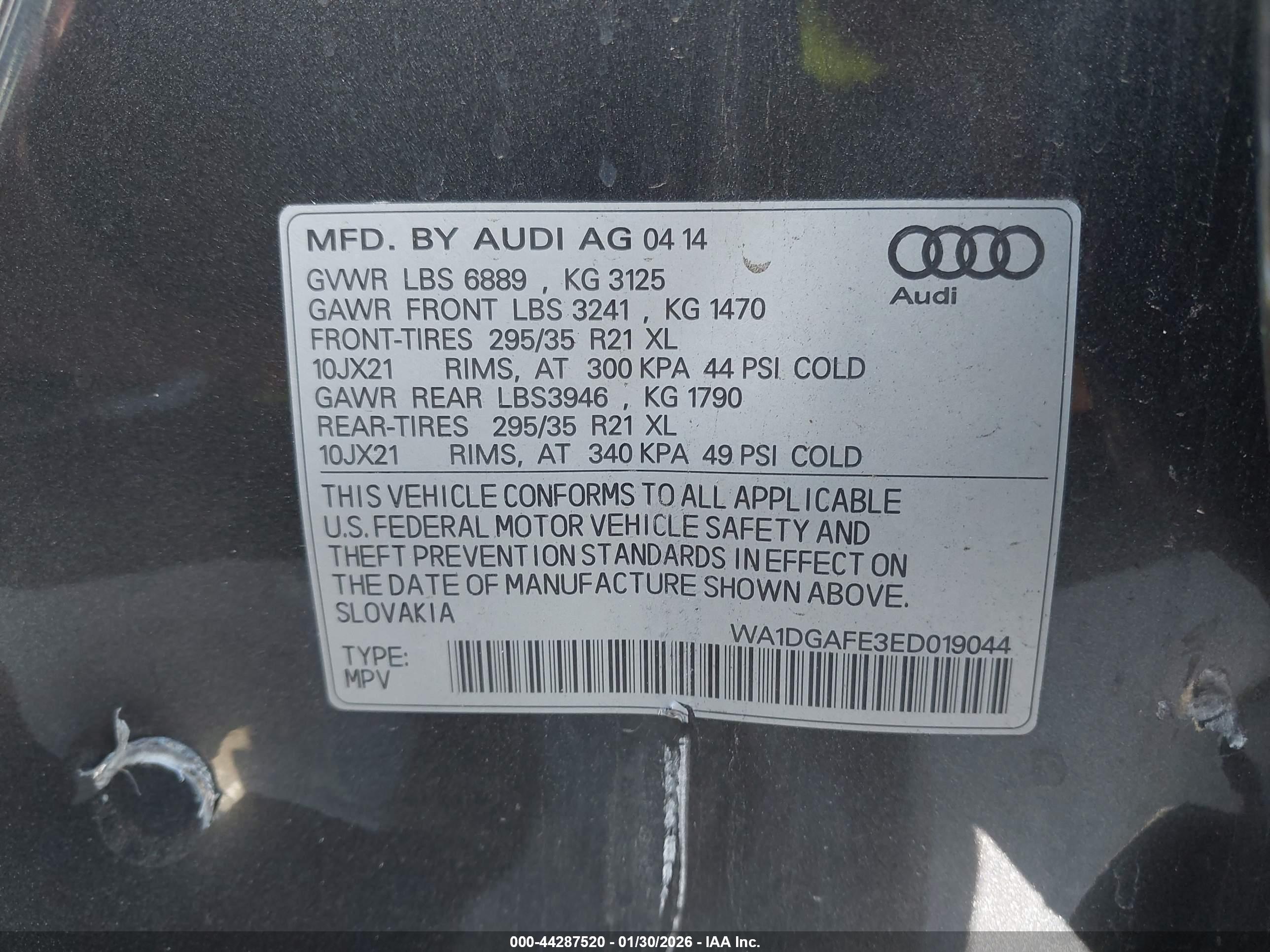 AUDI Q7 image 9