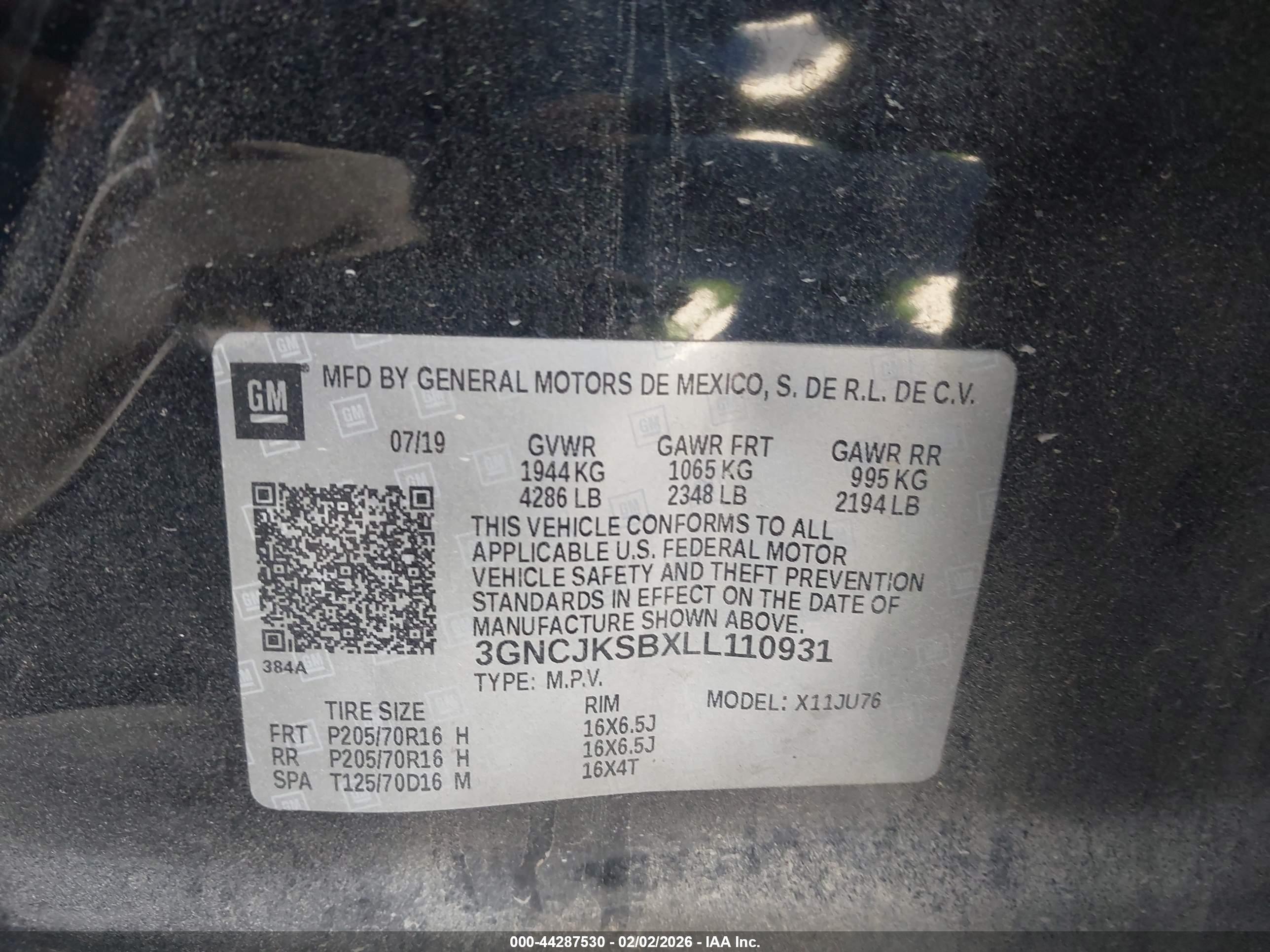 CHEVROLET TRAX image 9