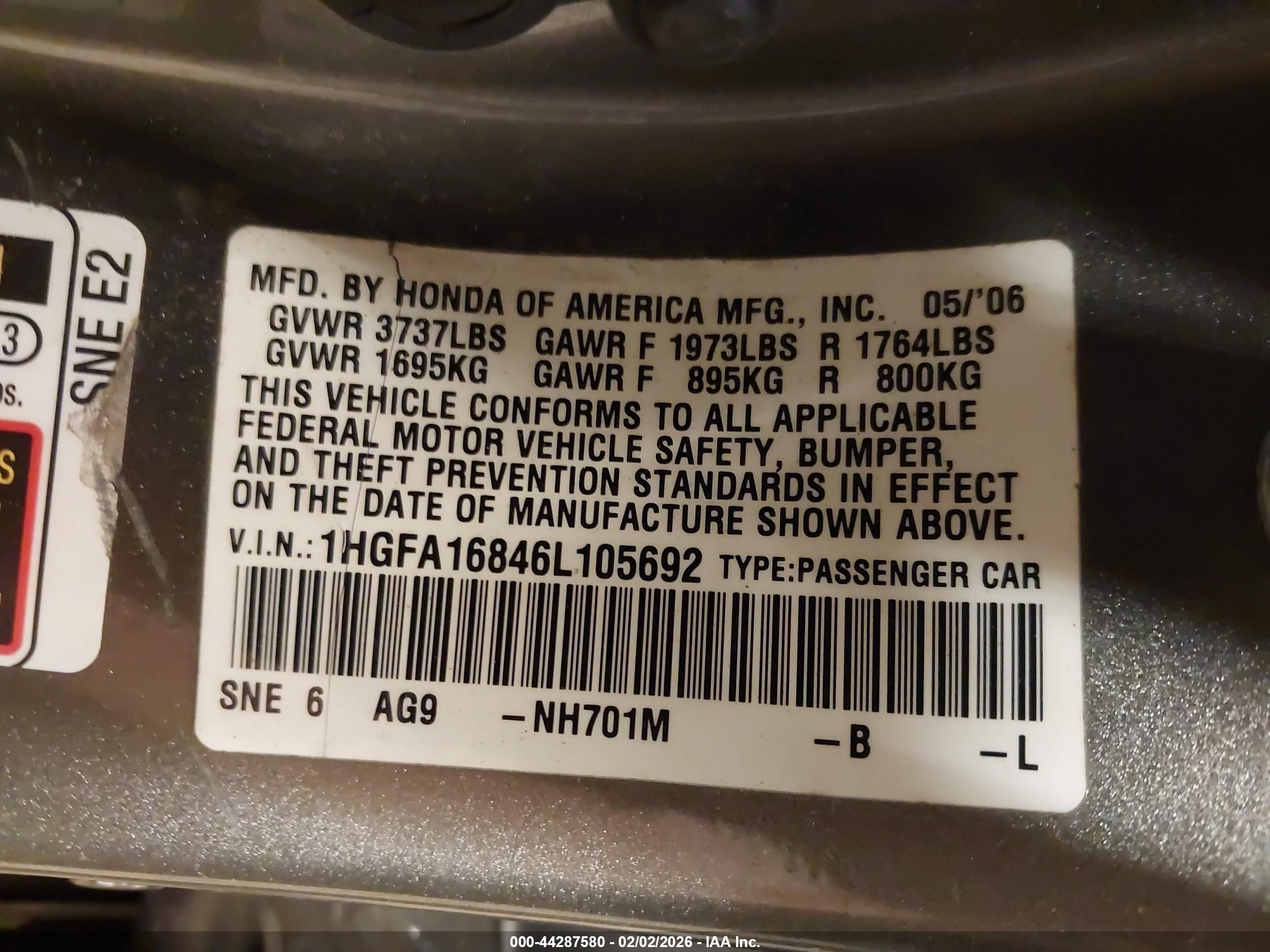HONDA CIVIC image 9