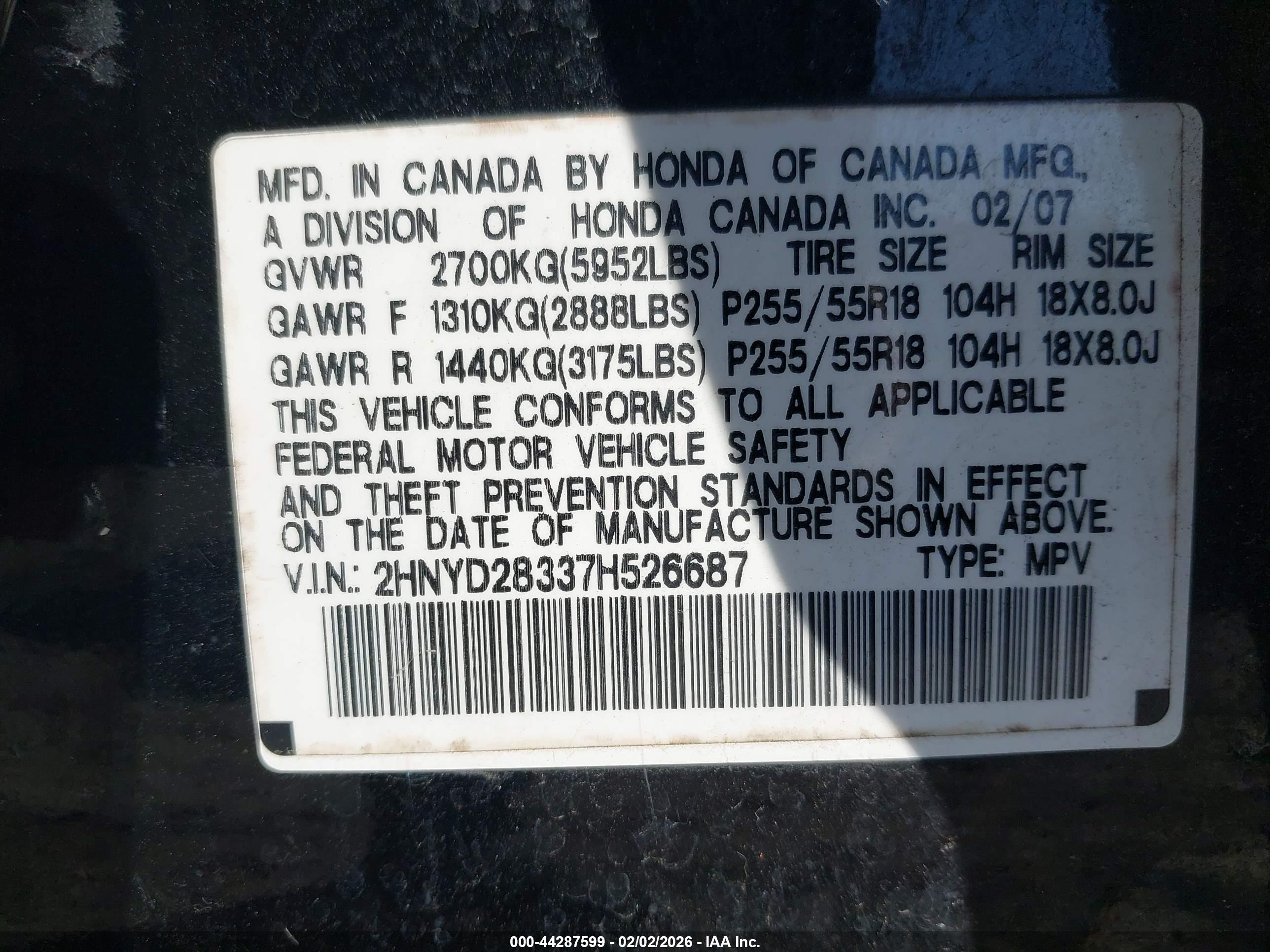 ACURA MDX image 9
