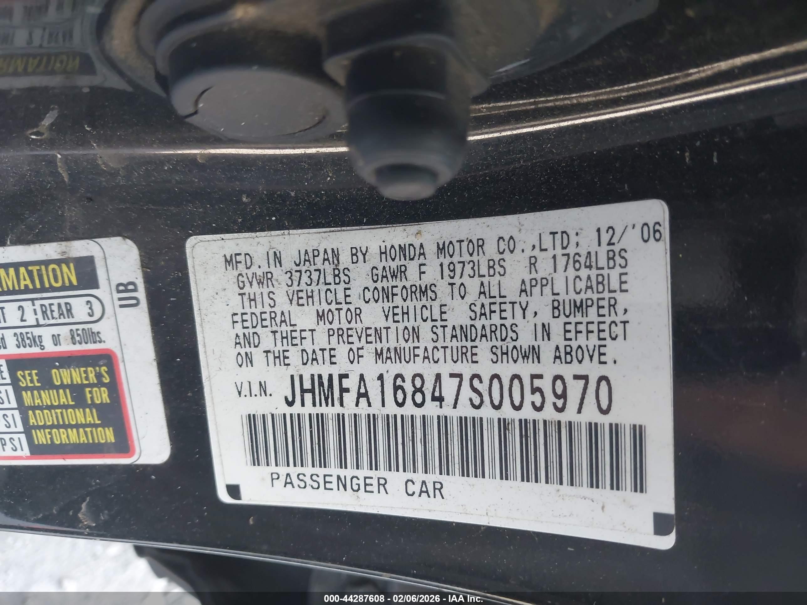 HONDA CIVIC image 9