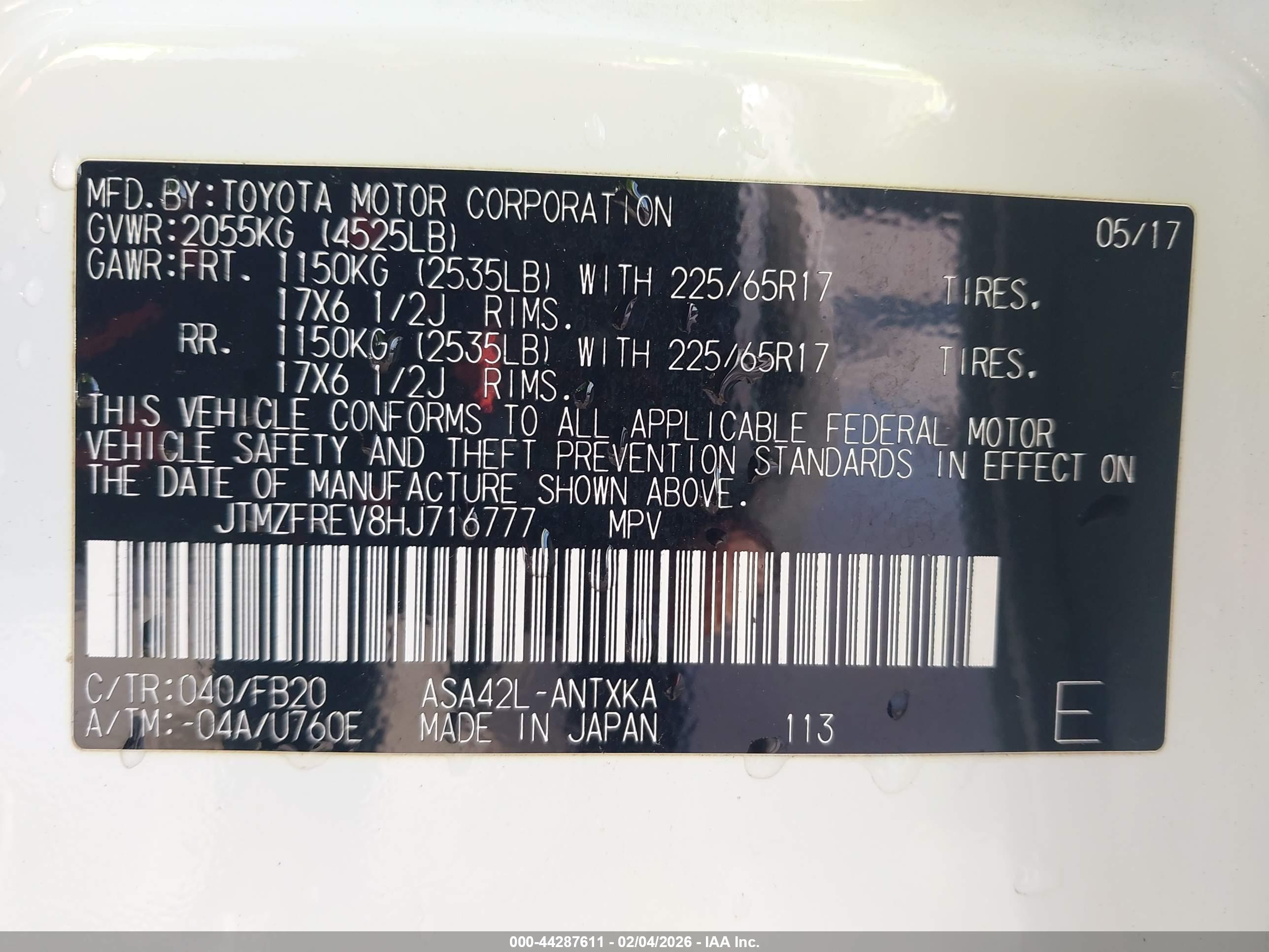 TOYOTA RAV4 image 9