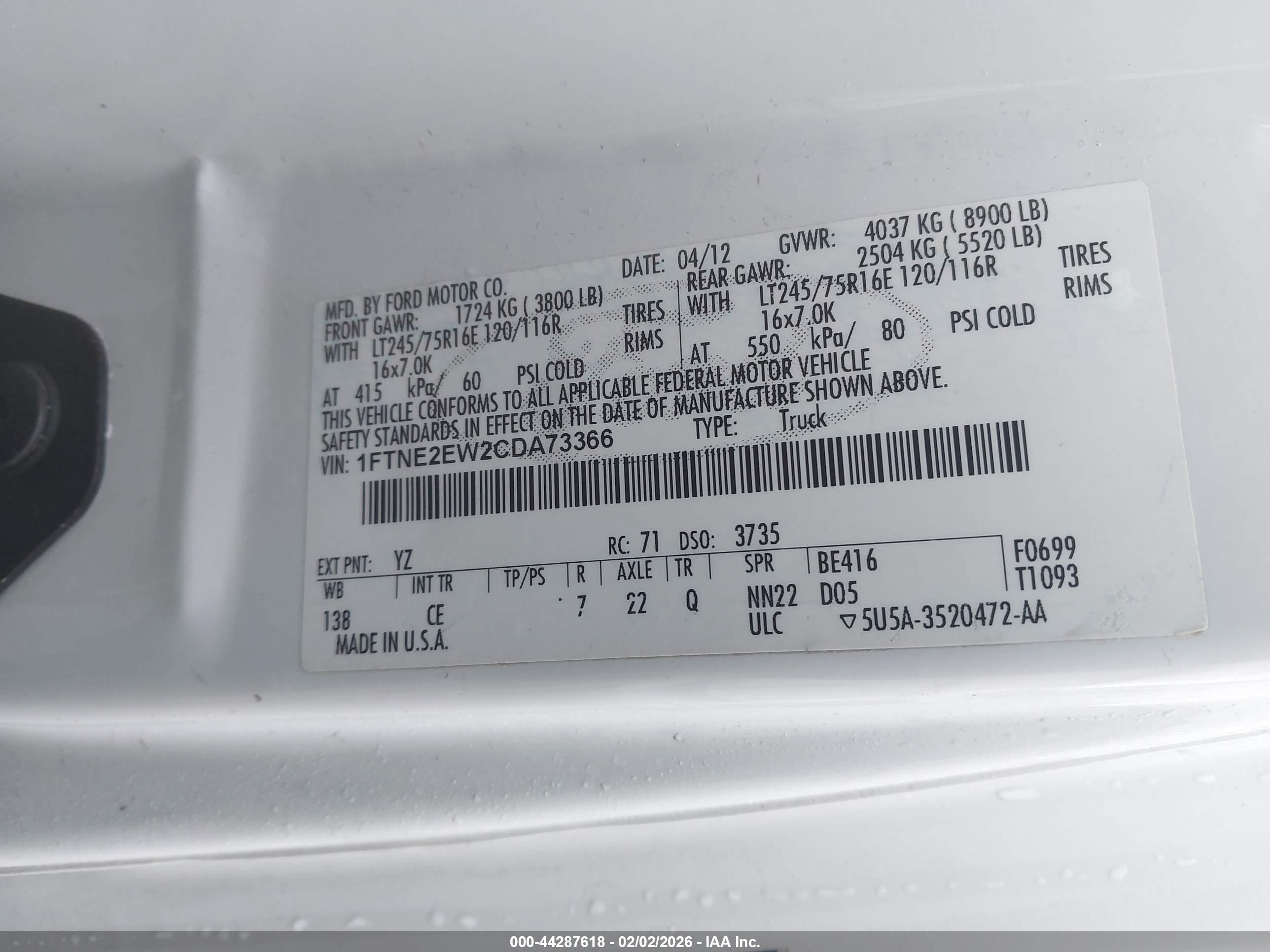 FORD E-250 image 9