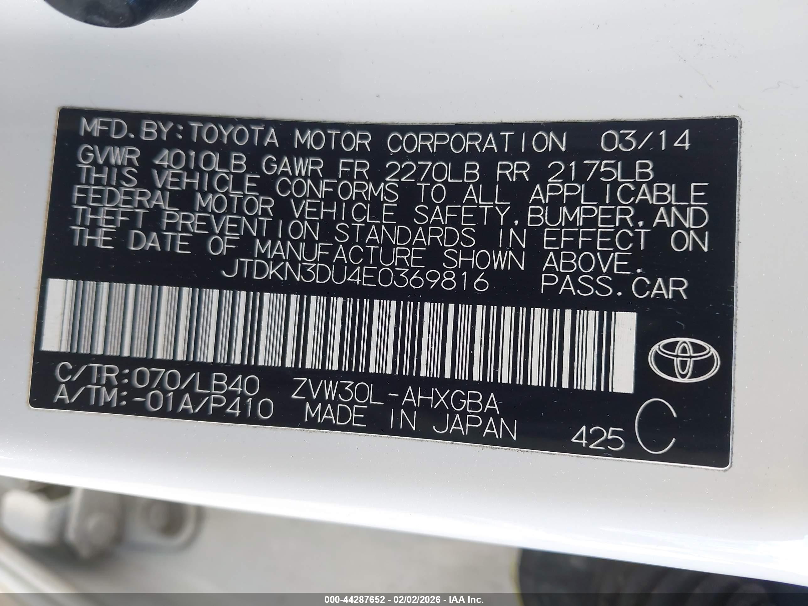 TOYOTA PRIUS image 9