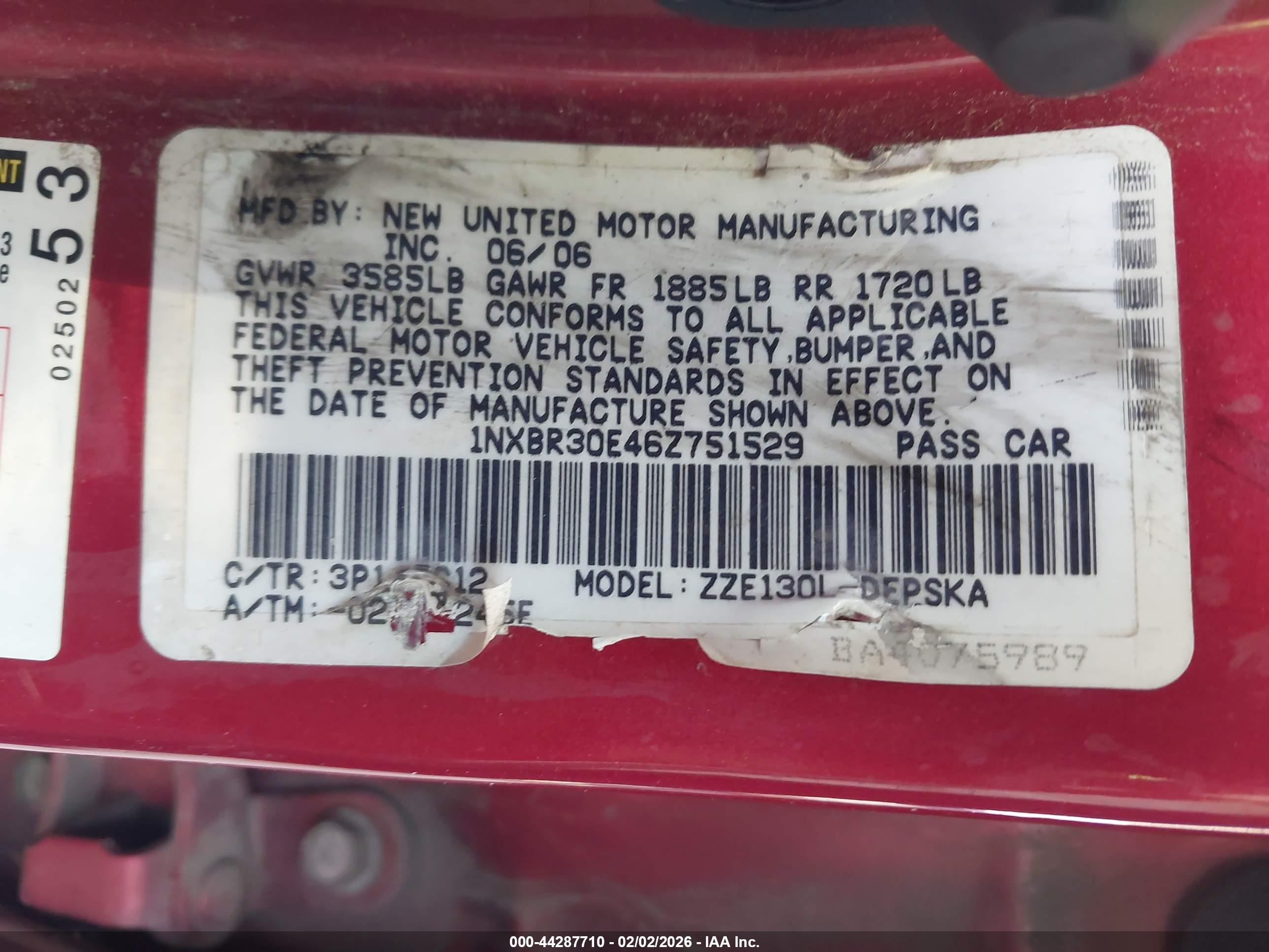 TOYOTA COROLLA image 9