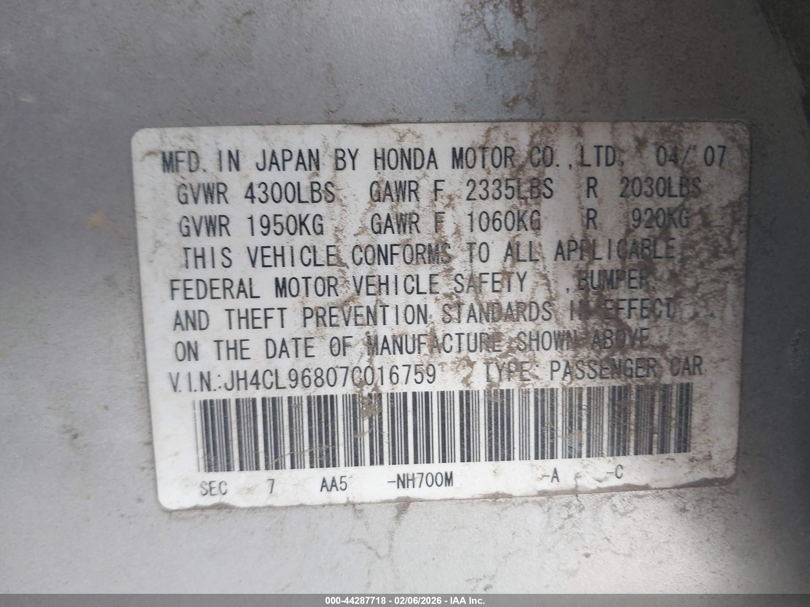 ACURA TSX image 9