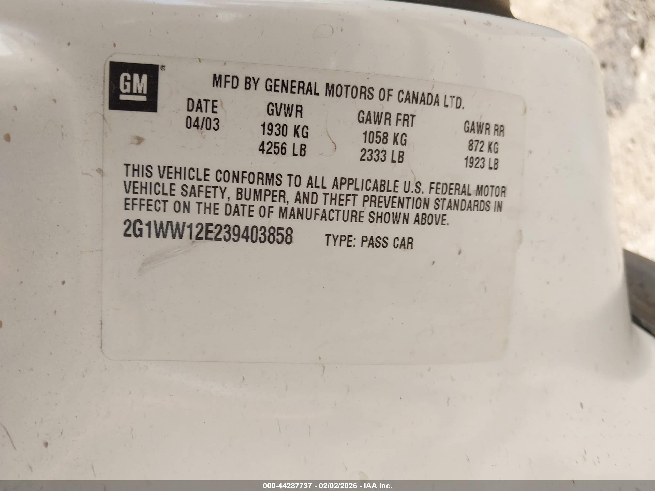CHEVROLET MONTE image 9