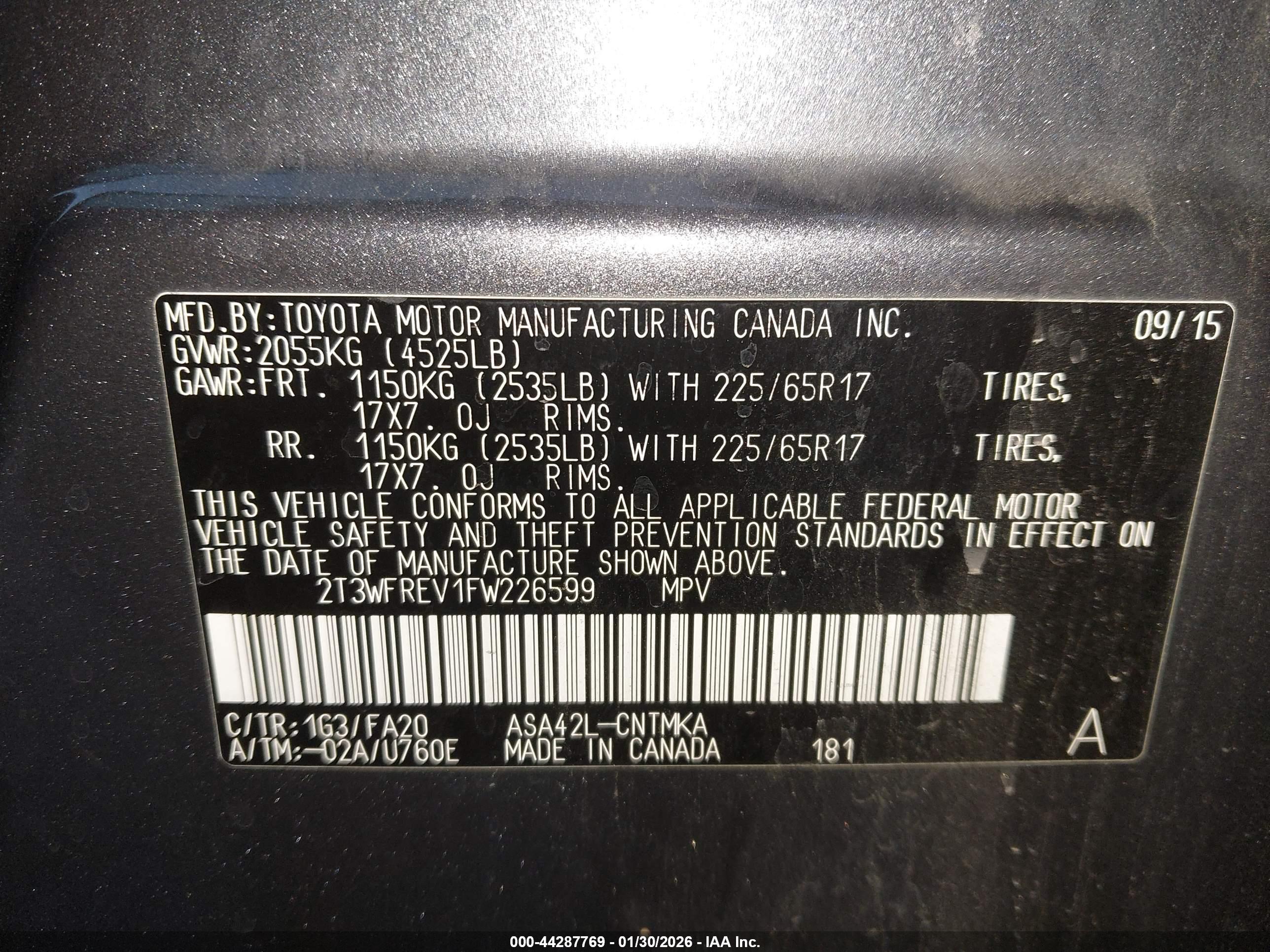 TOYOTA RAV4 image 9