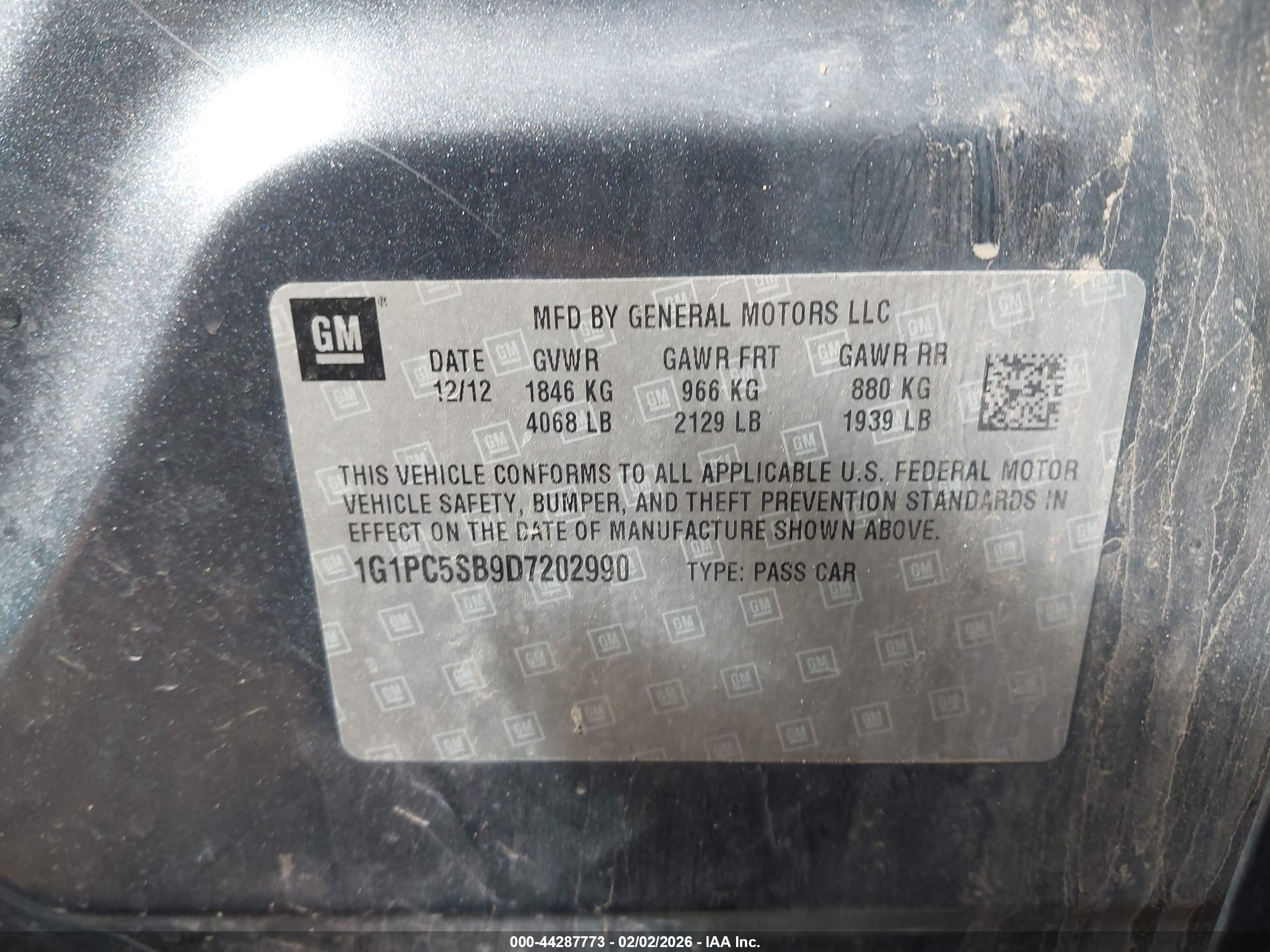 CHEVROLET CRUZE image 9