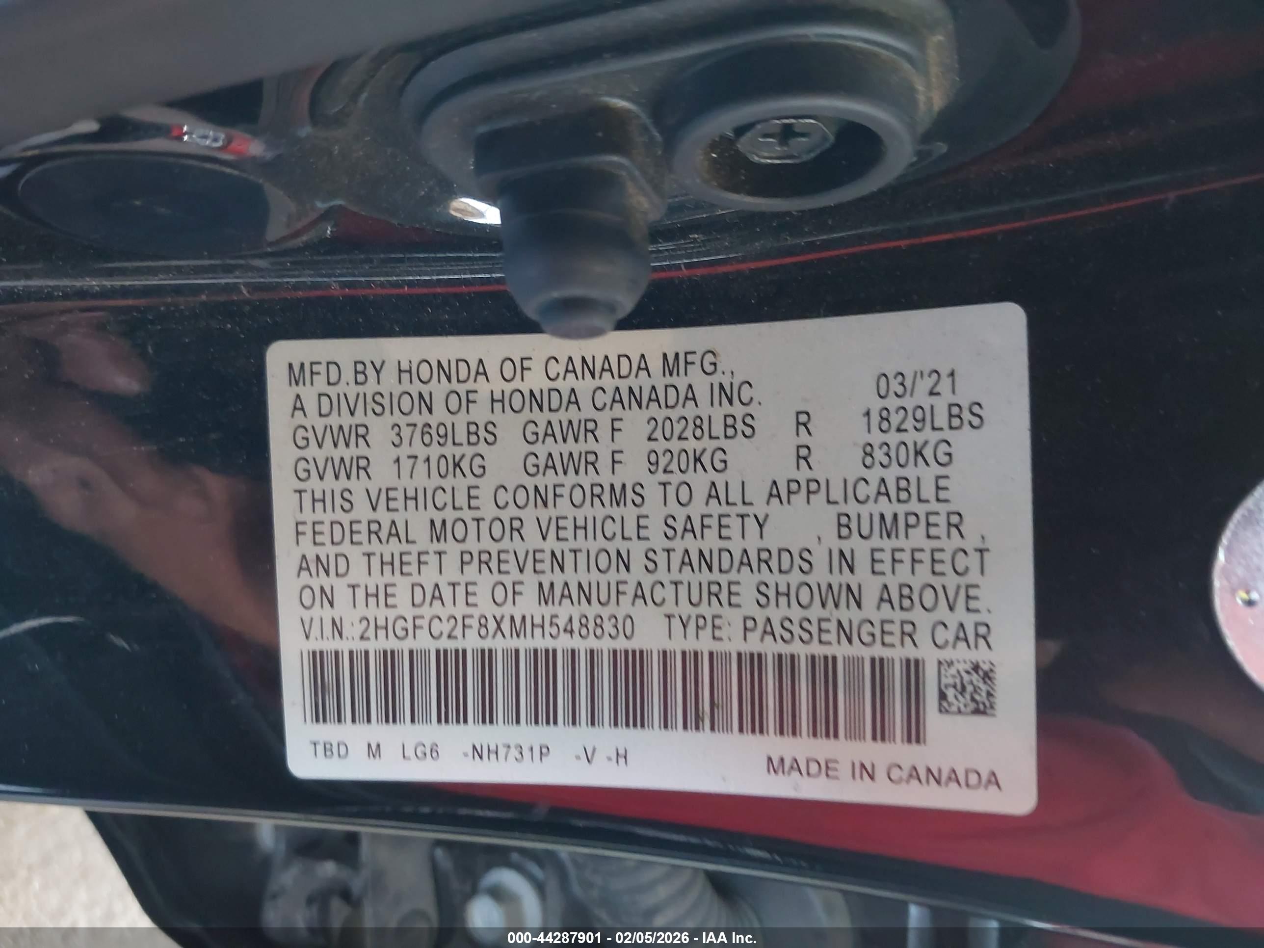HONDA CIVIC image 9