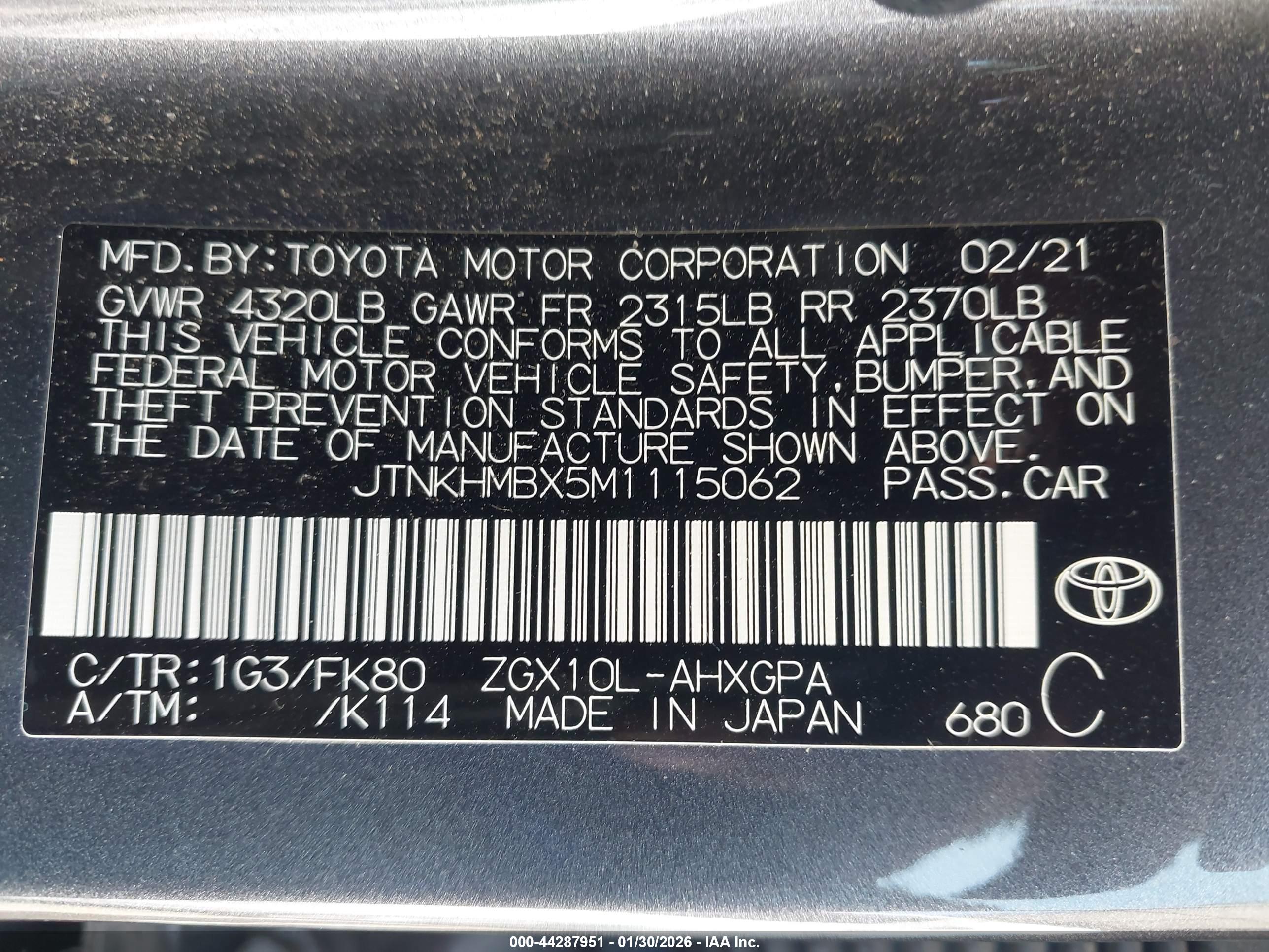 TOYOTA C-HR image 9