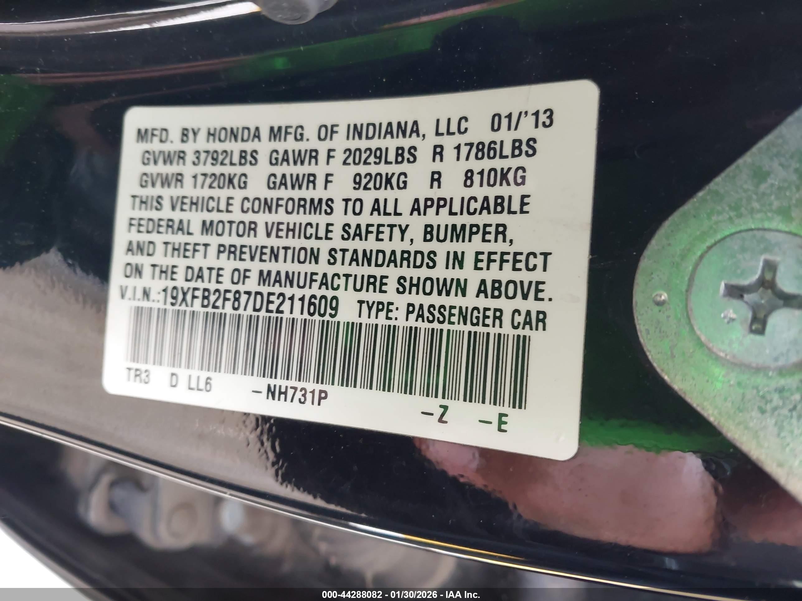 HONDA CIVIC image 9