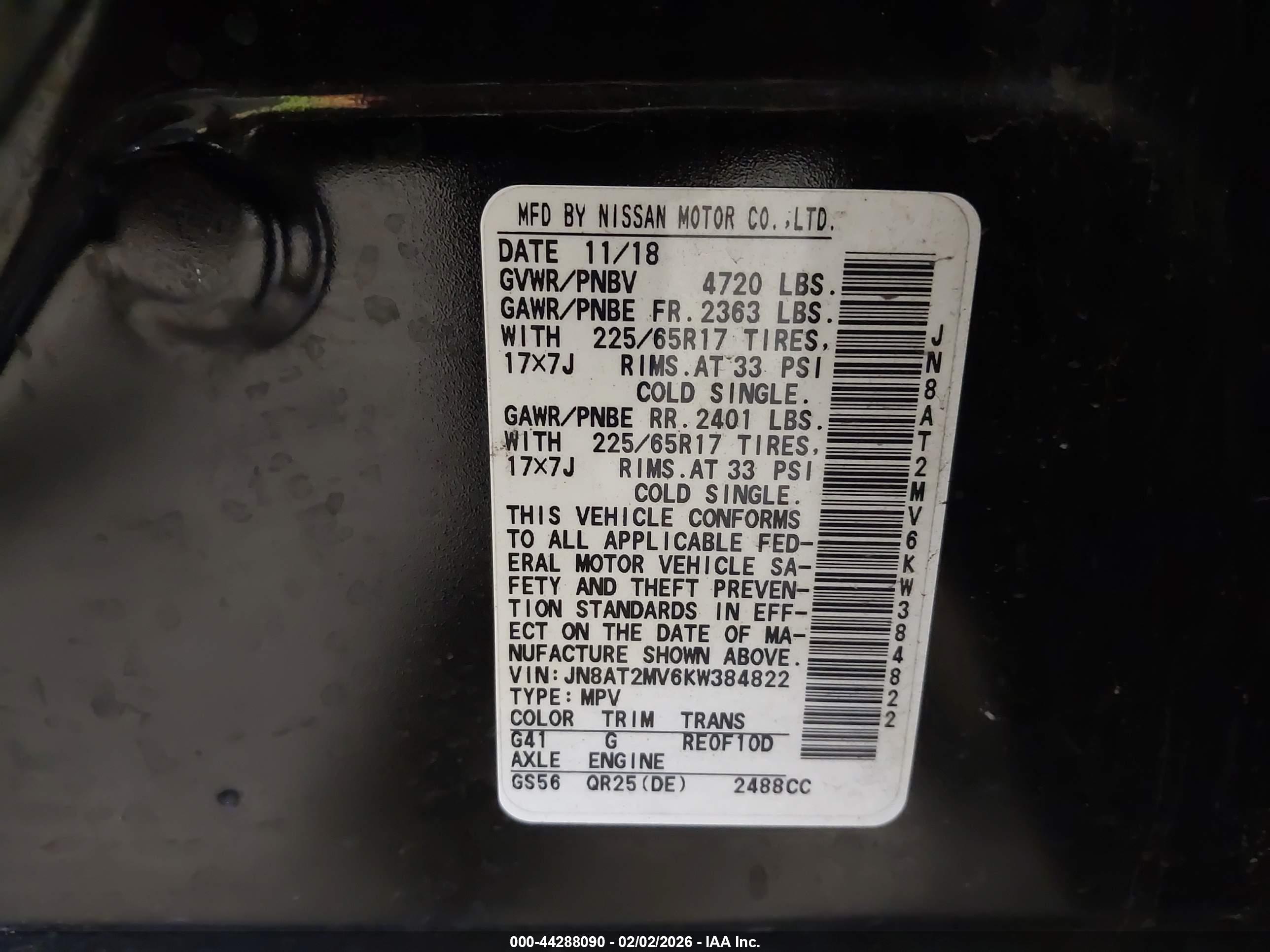 NISSAN ROGUE image 9