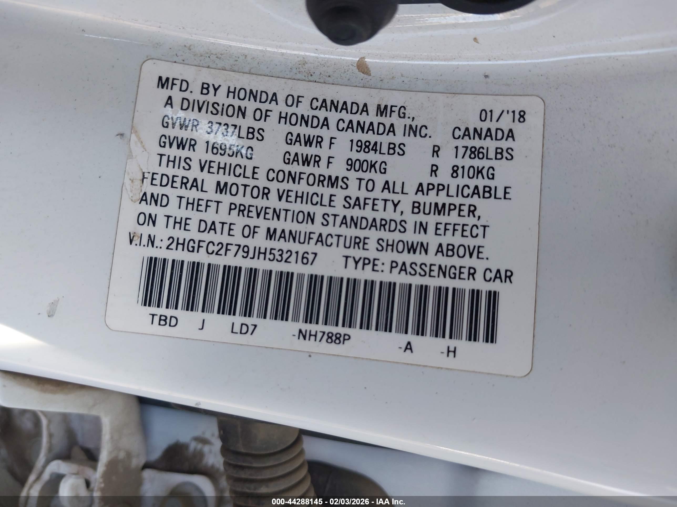 HONDA CIVIC image 9