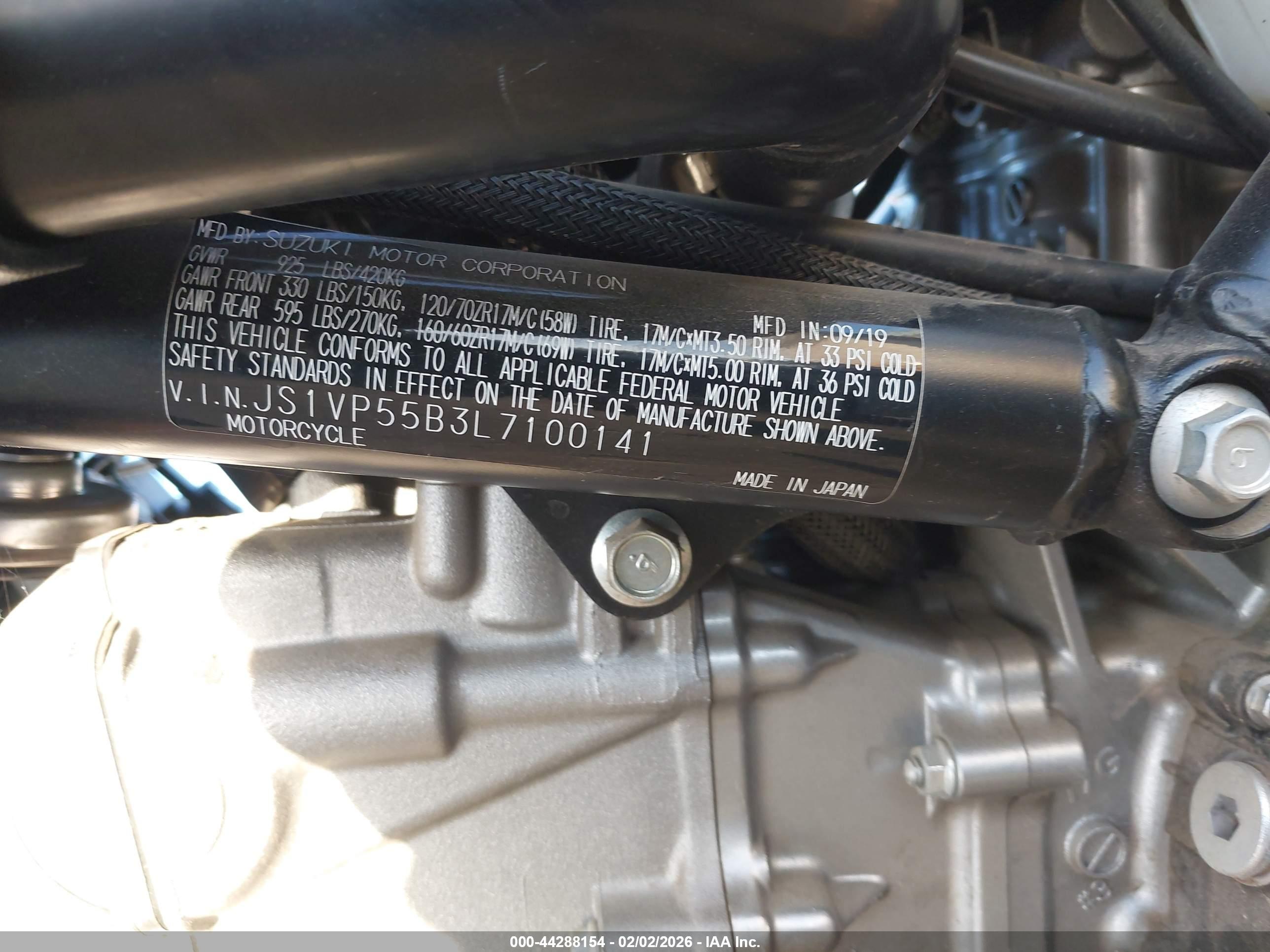 SUZUKI SV650 image 10