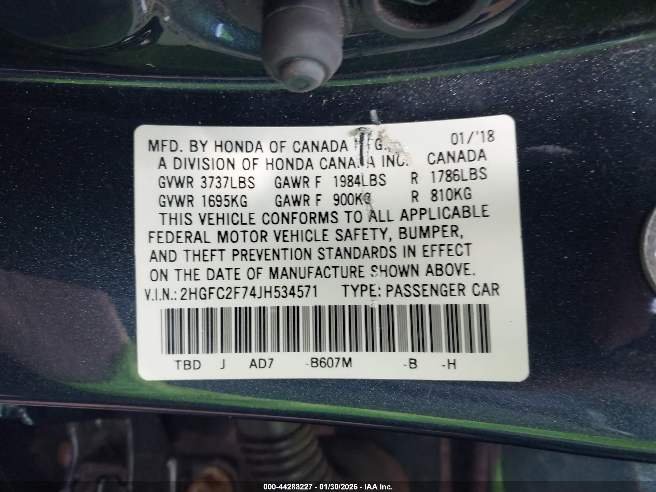 HONDA CIVIC image 9