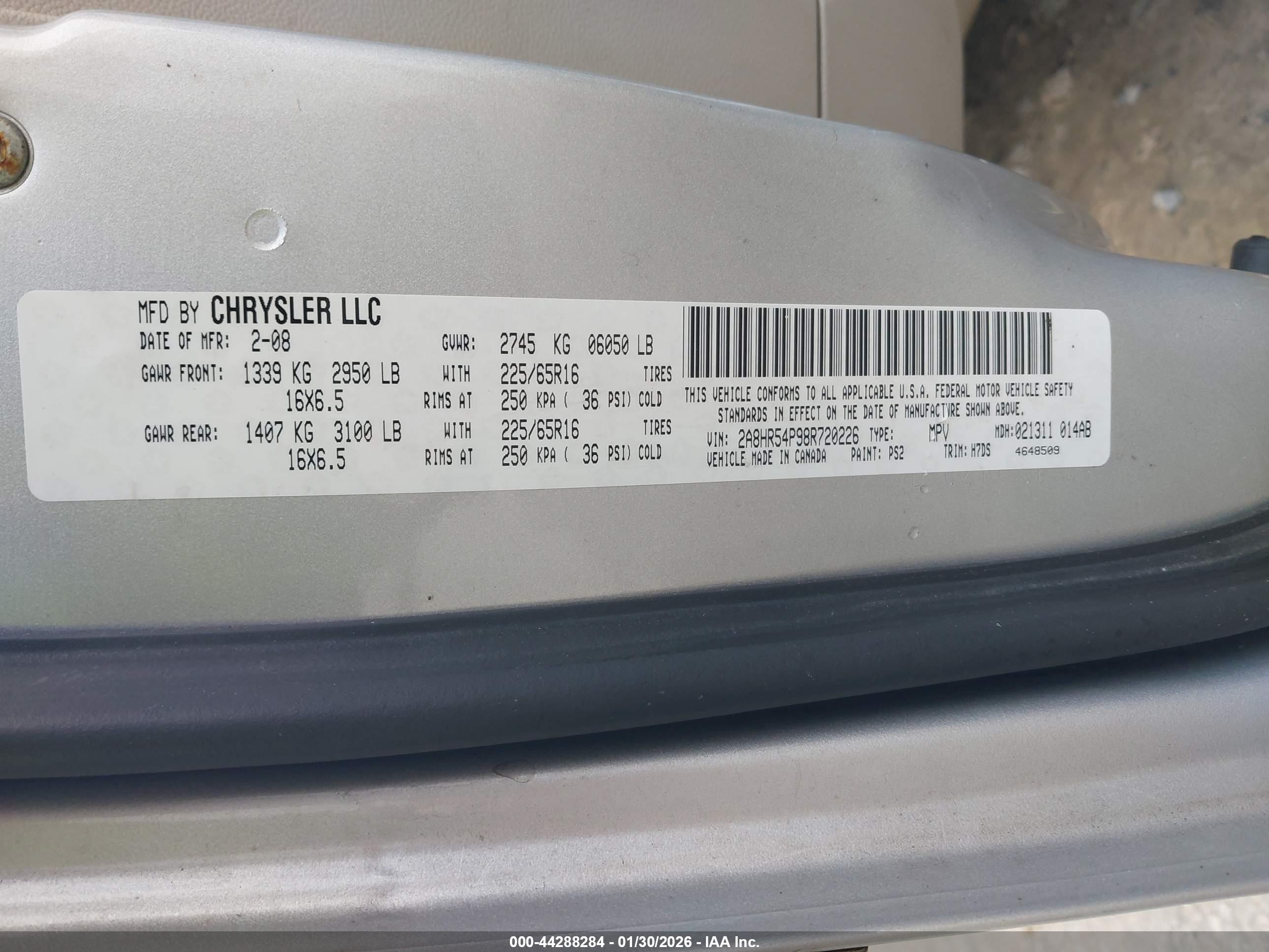 CHRYSLER TOWN image 9