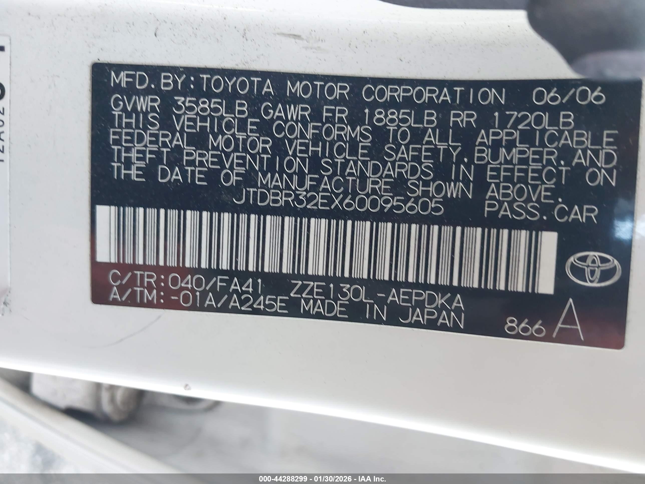 TOYOTA COROLLA image 9