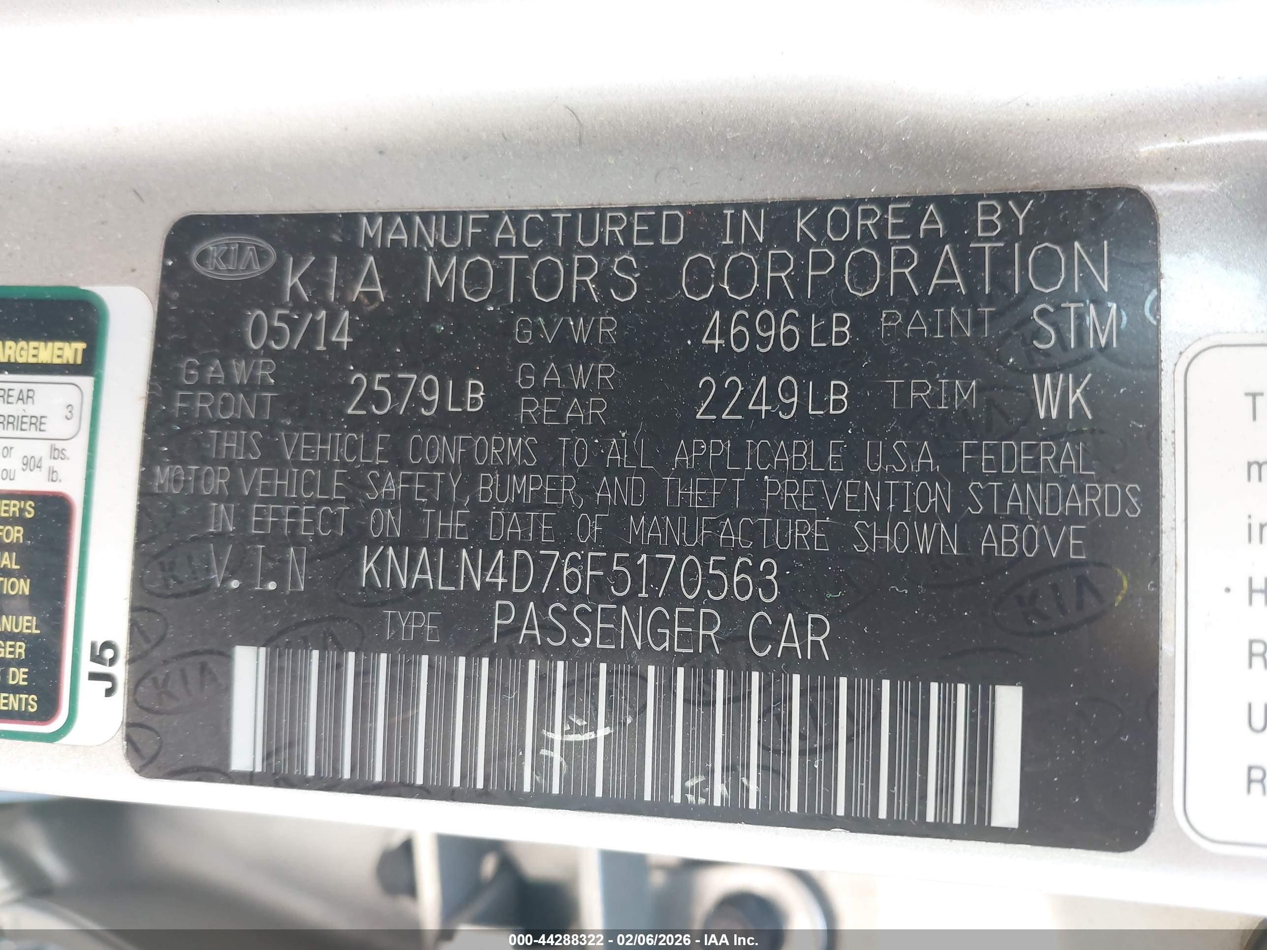 KIA CADENZA image 9