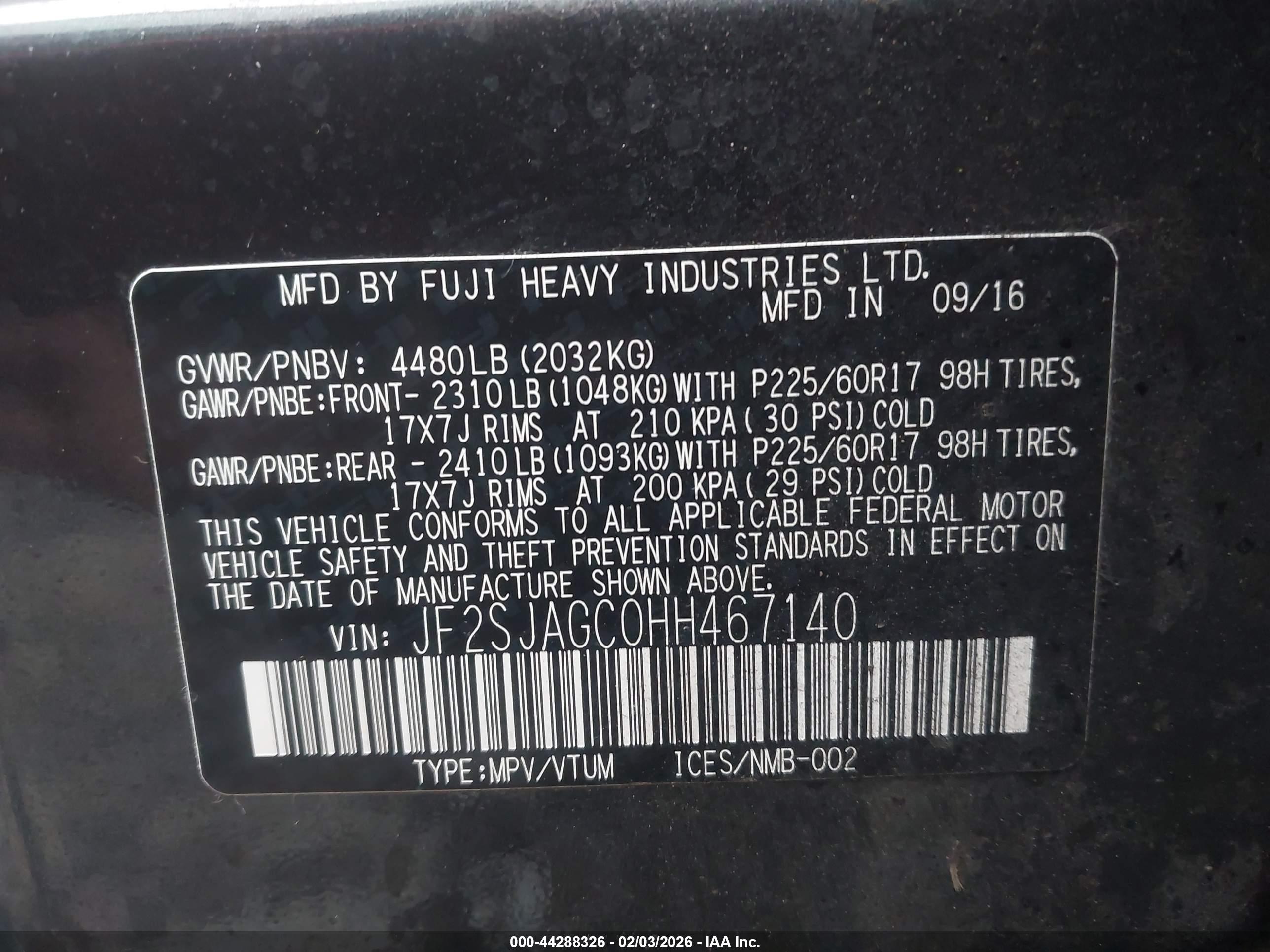 SUBARU FORESTER image 9