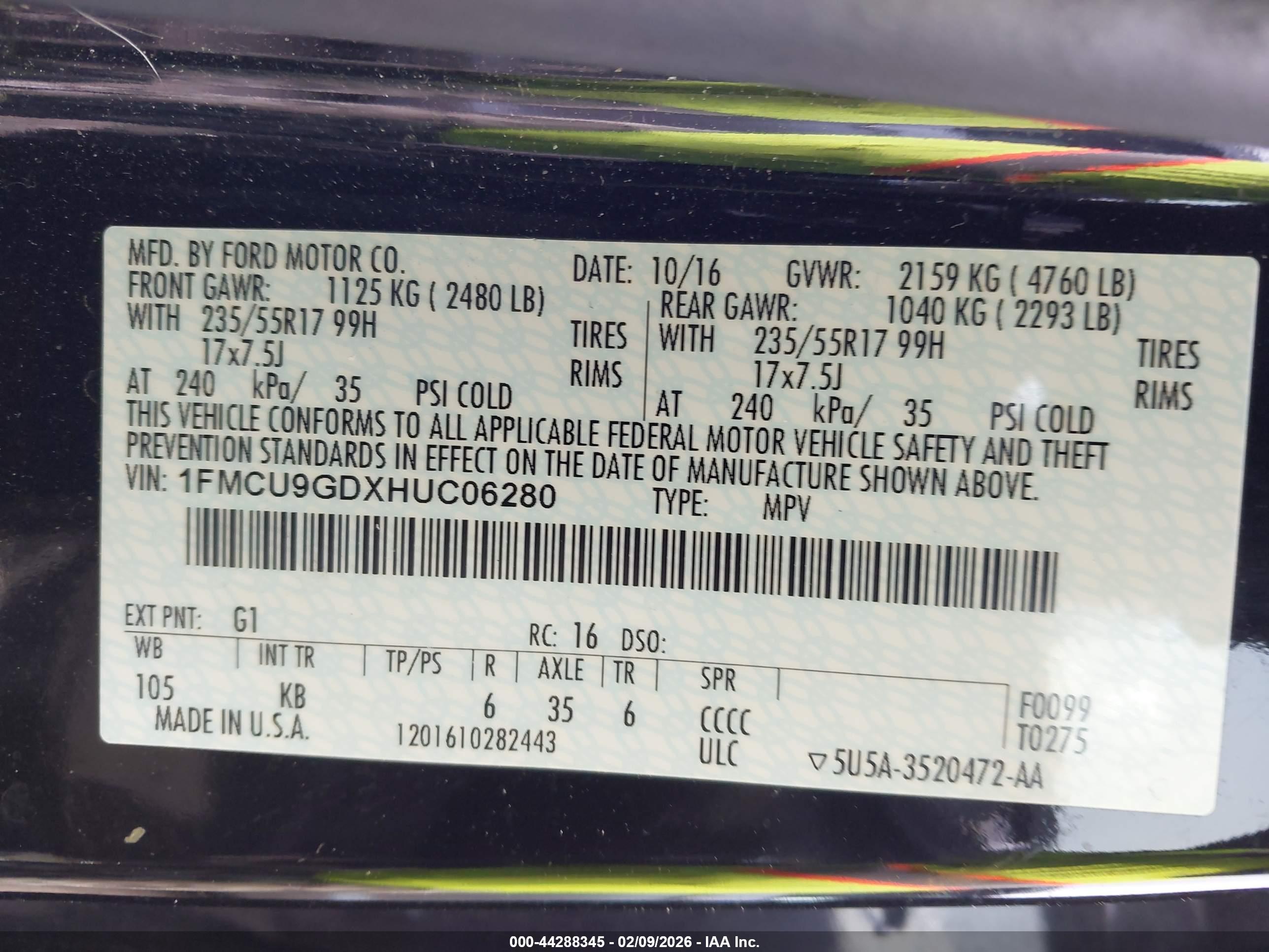 FORD ESCAPE image 9