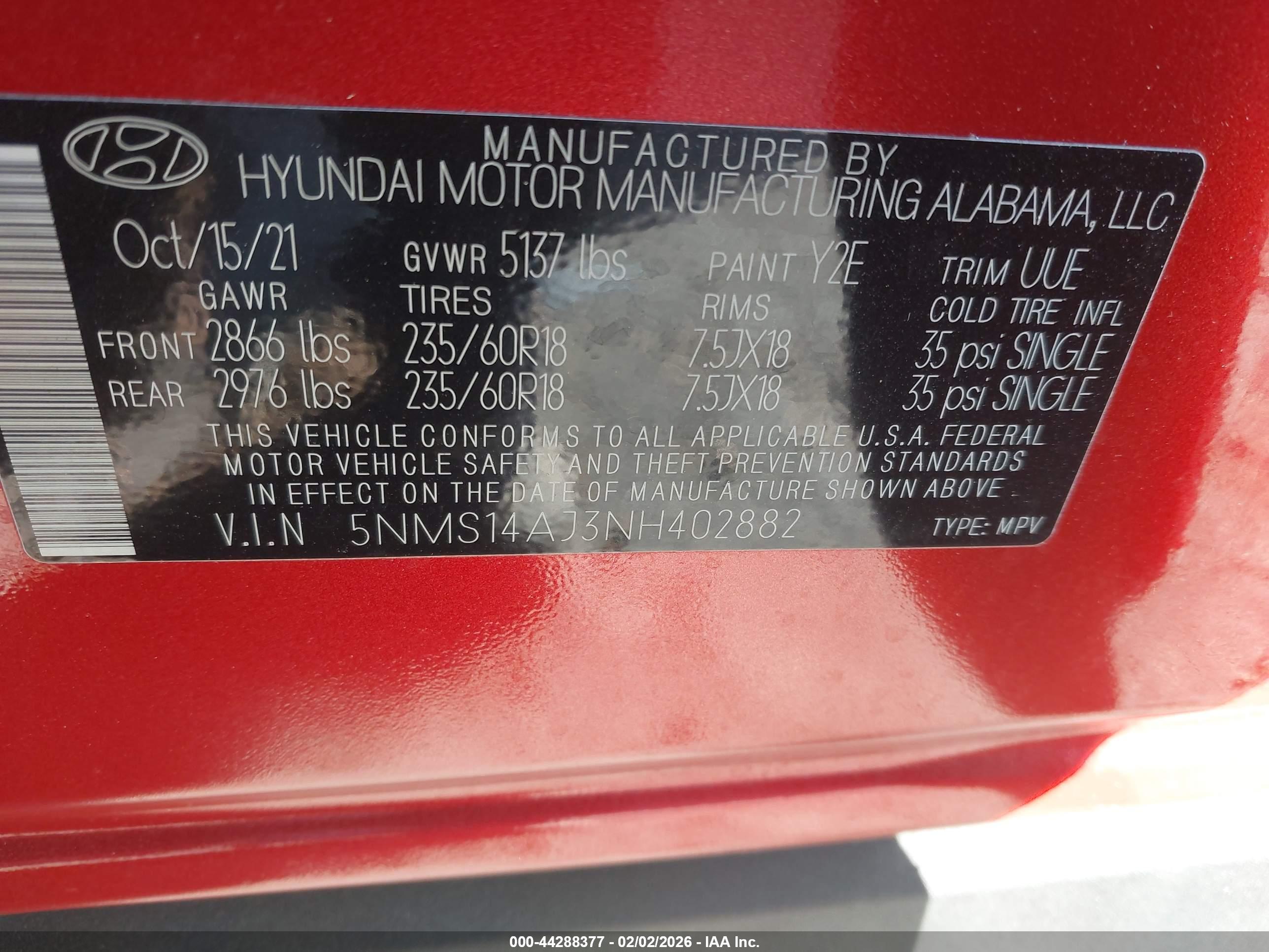 HYUNDAI SANTA image 9