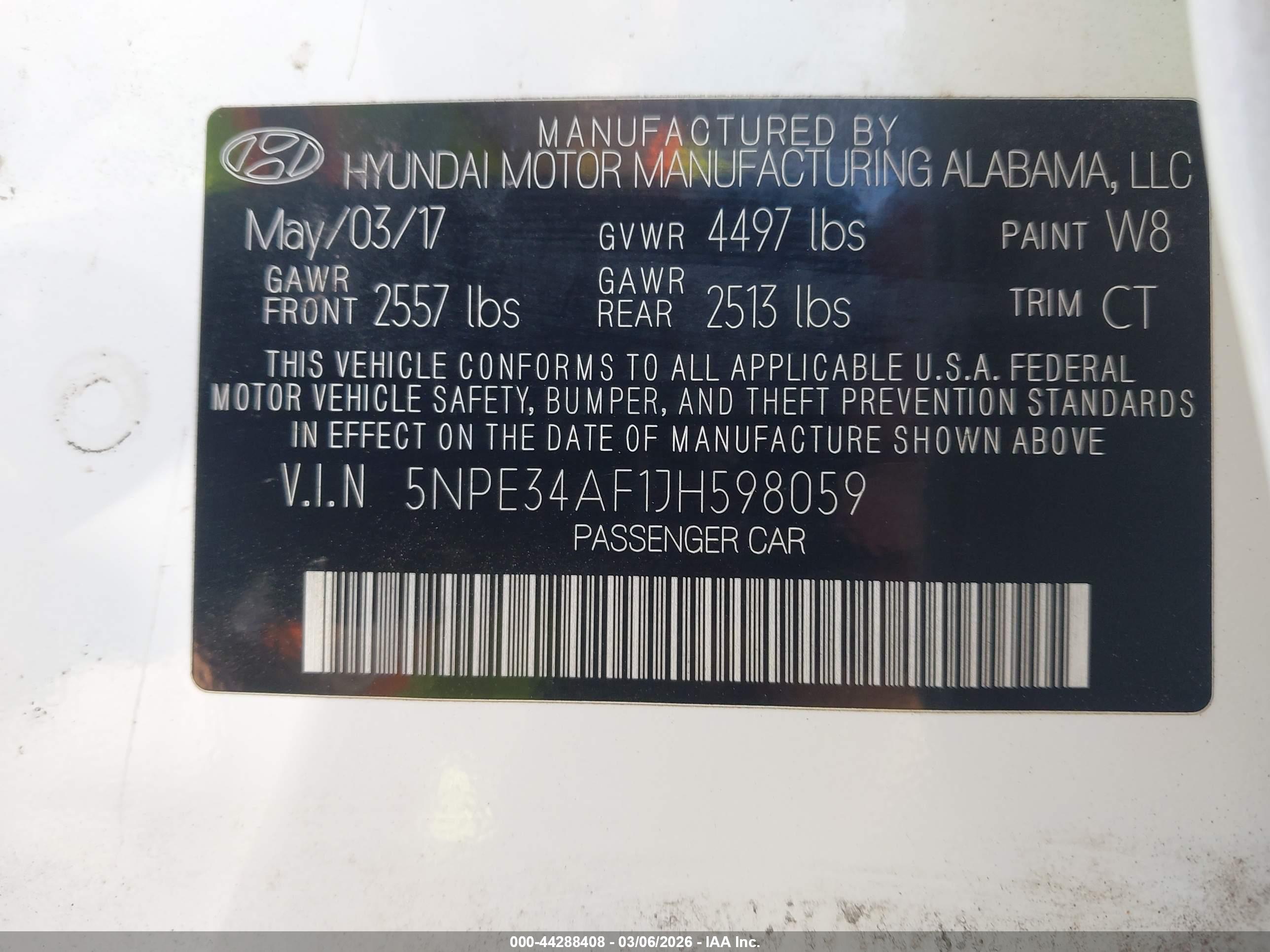 HYUNDAI SONATA image 9