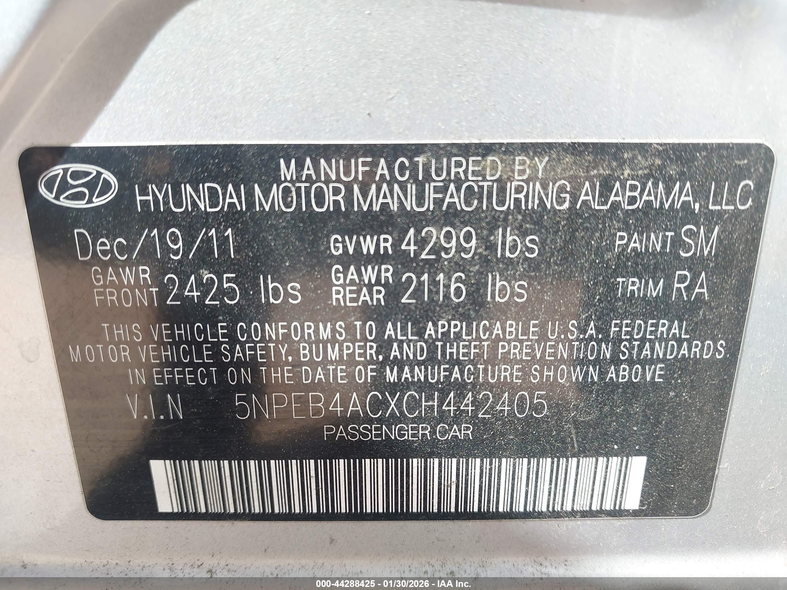 HYUNDAI SONATA image 9