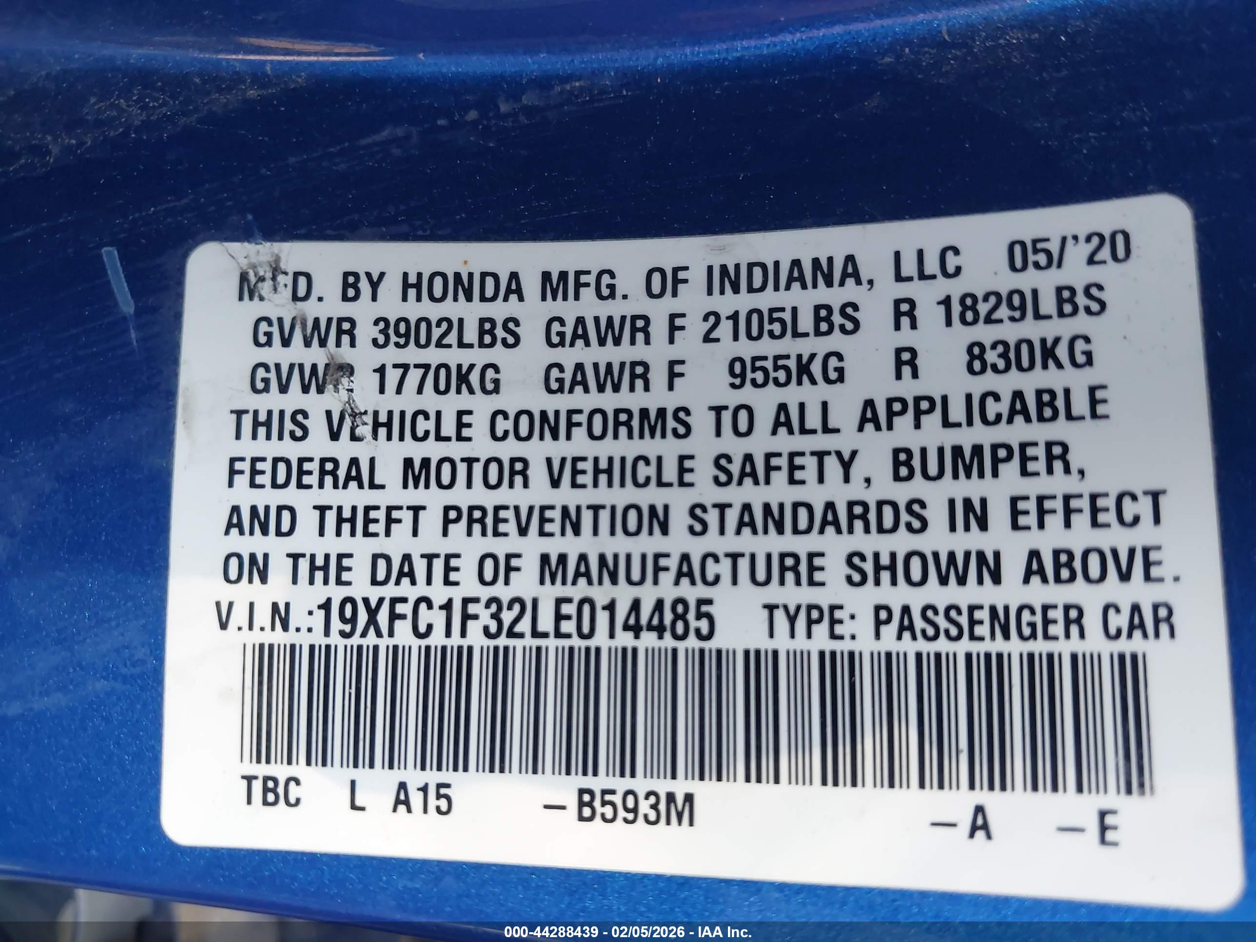 HONDA CIVIC image 9