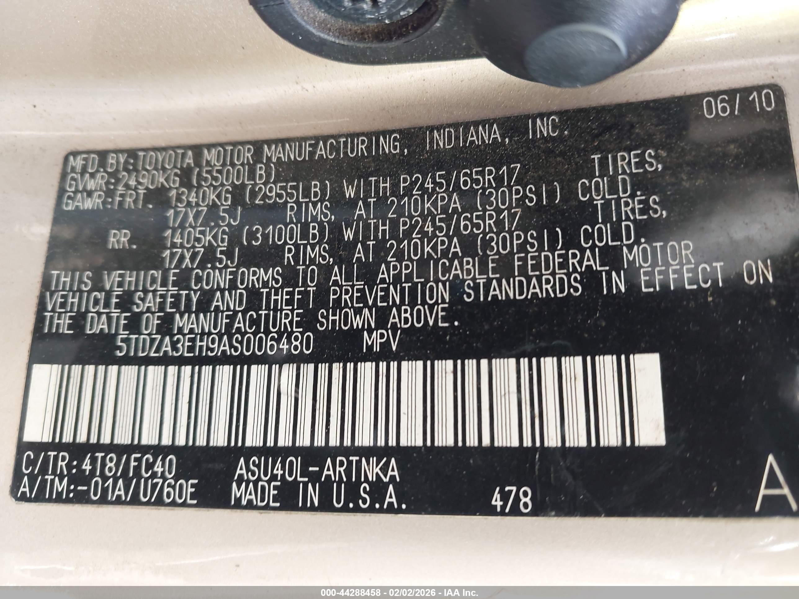 TOYOTA HIGHLANDER image 9