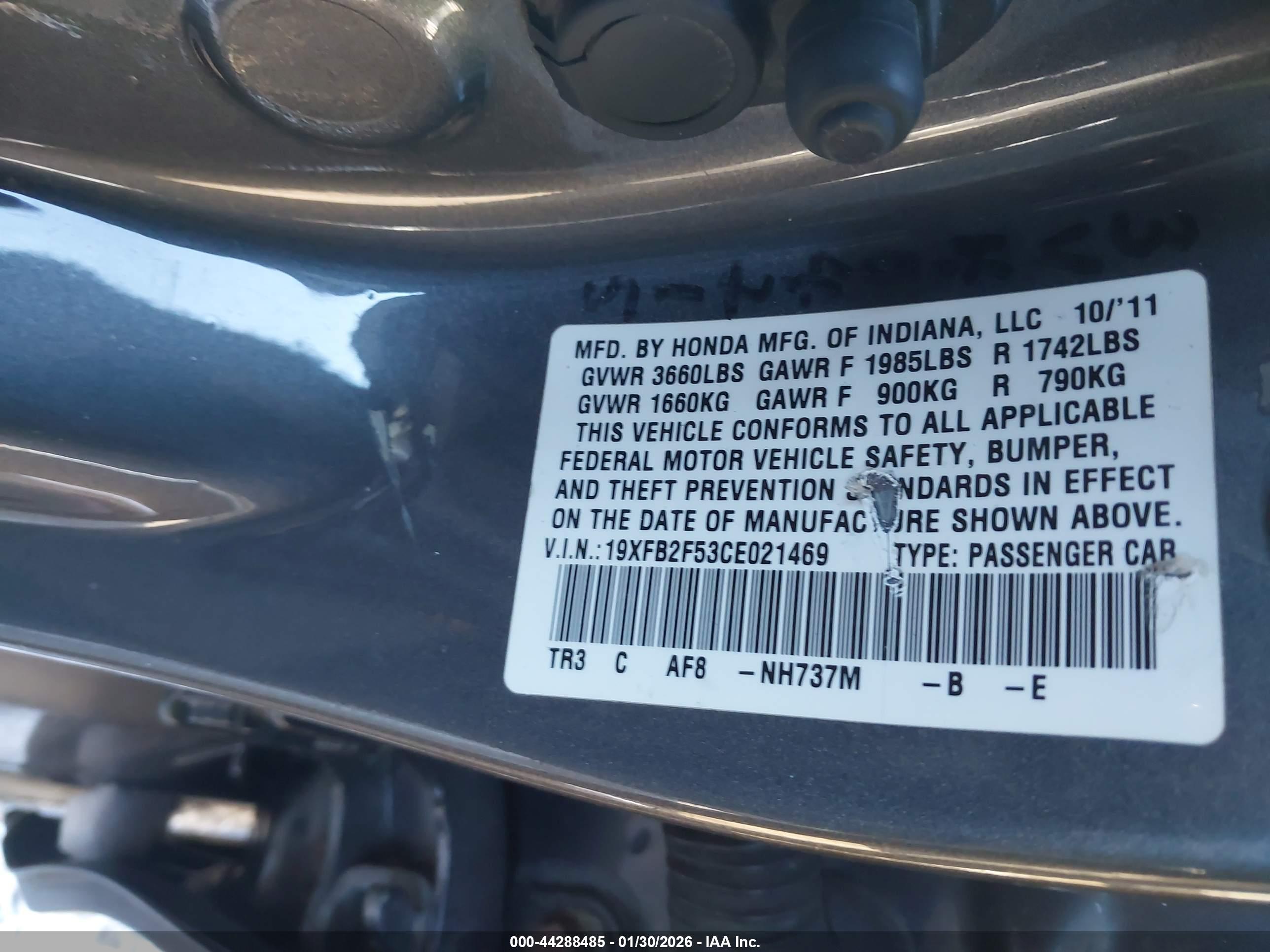 HONDA CIVIC image 9