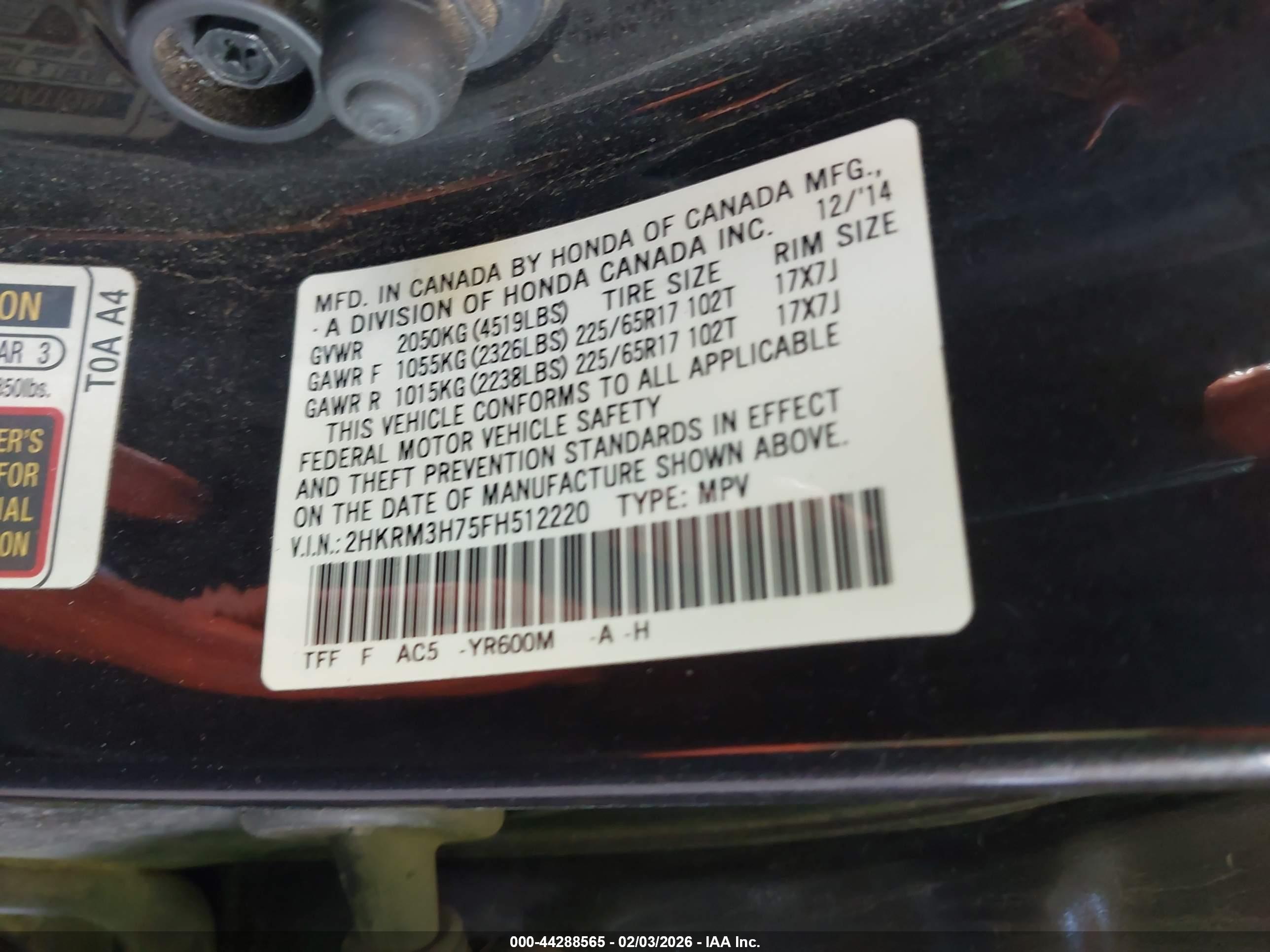 HONDA CR-V image 9
