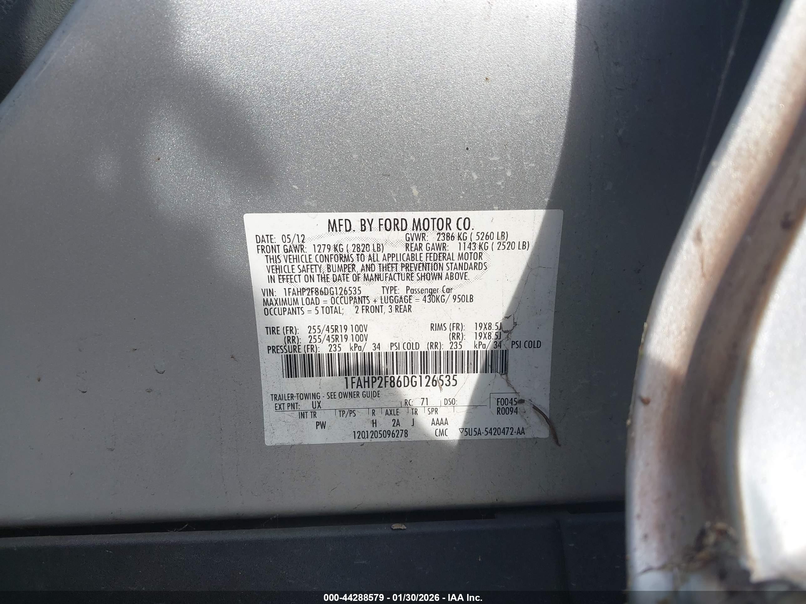 FORD TAURUS image 9