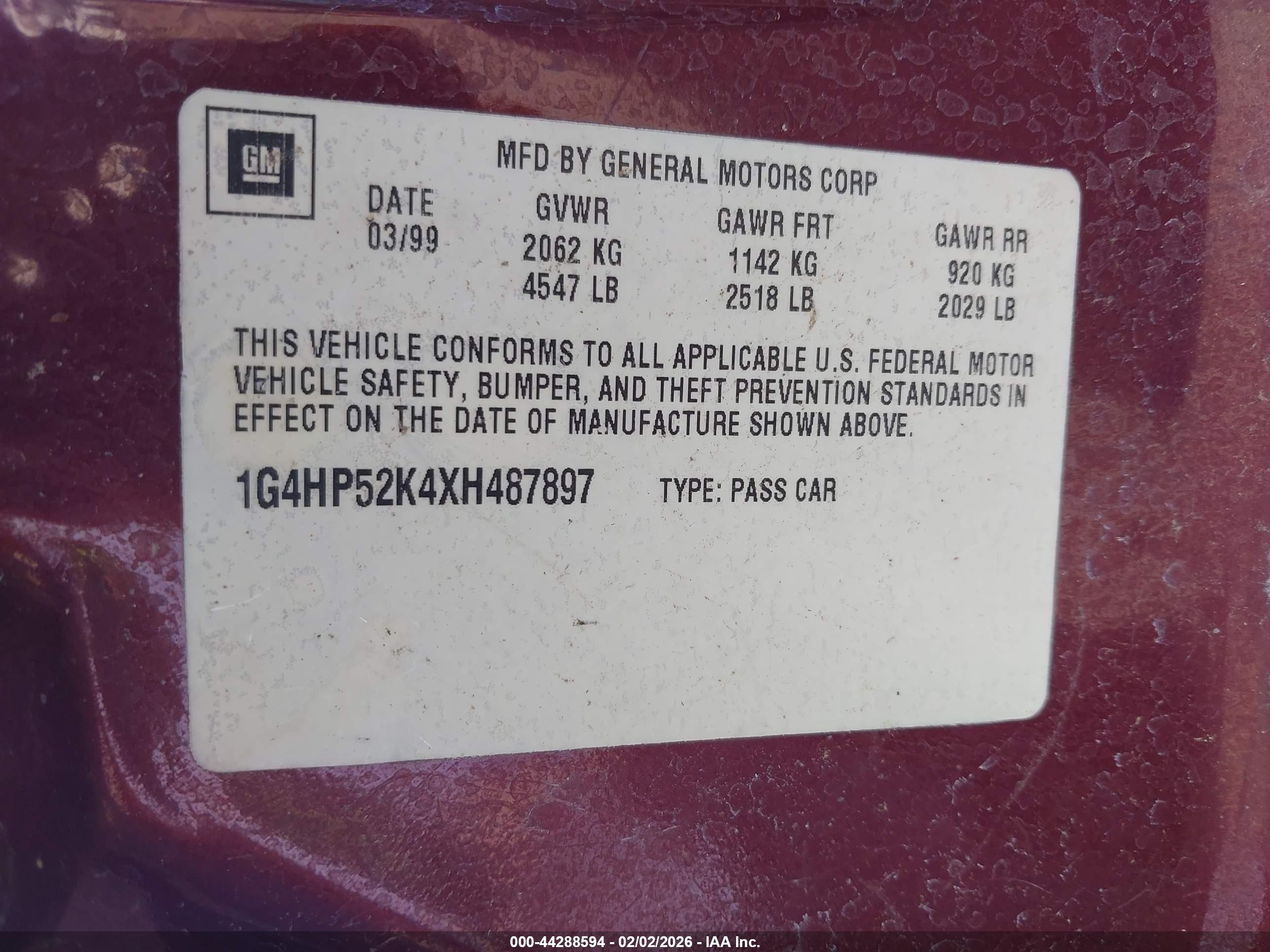 BUICK LESABRE image 9