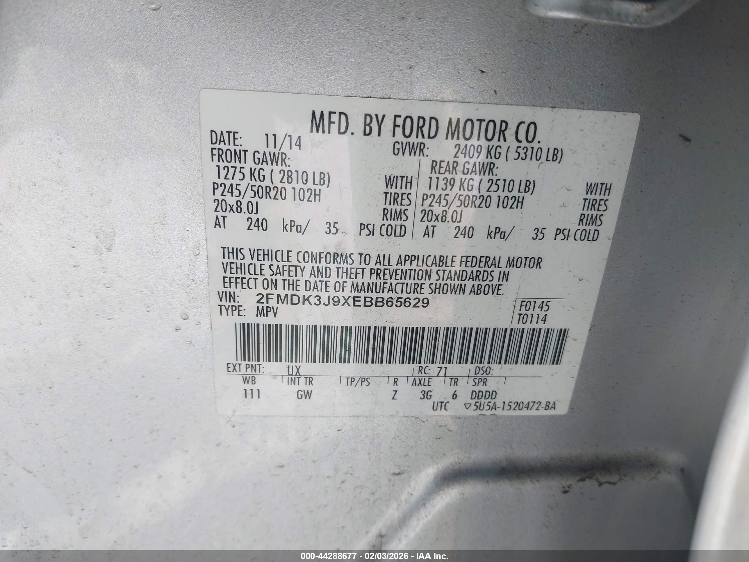 FORD EDGE image 9